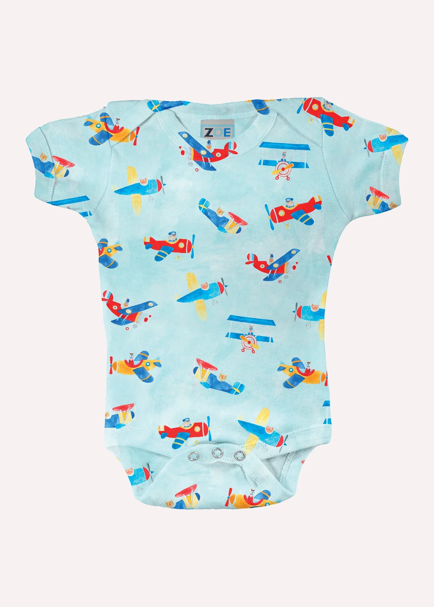 With sleeve - Airplanes - Bodysuits