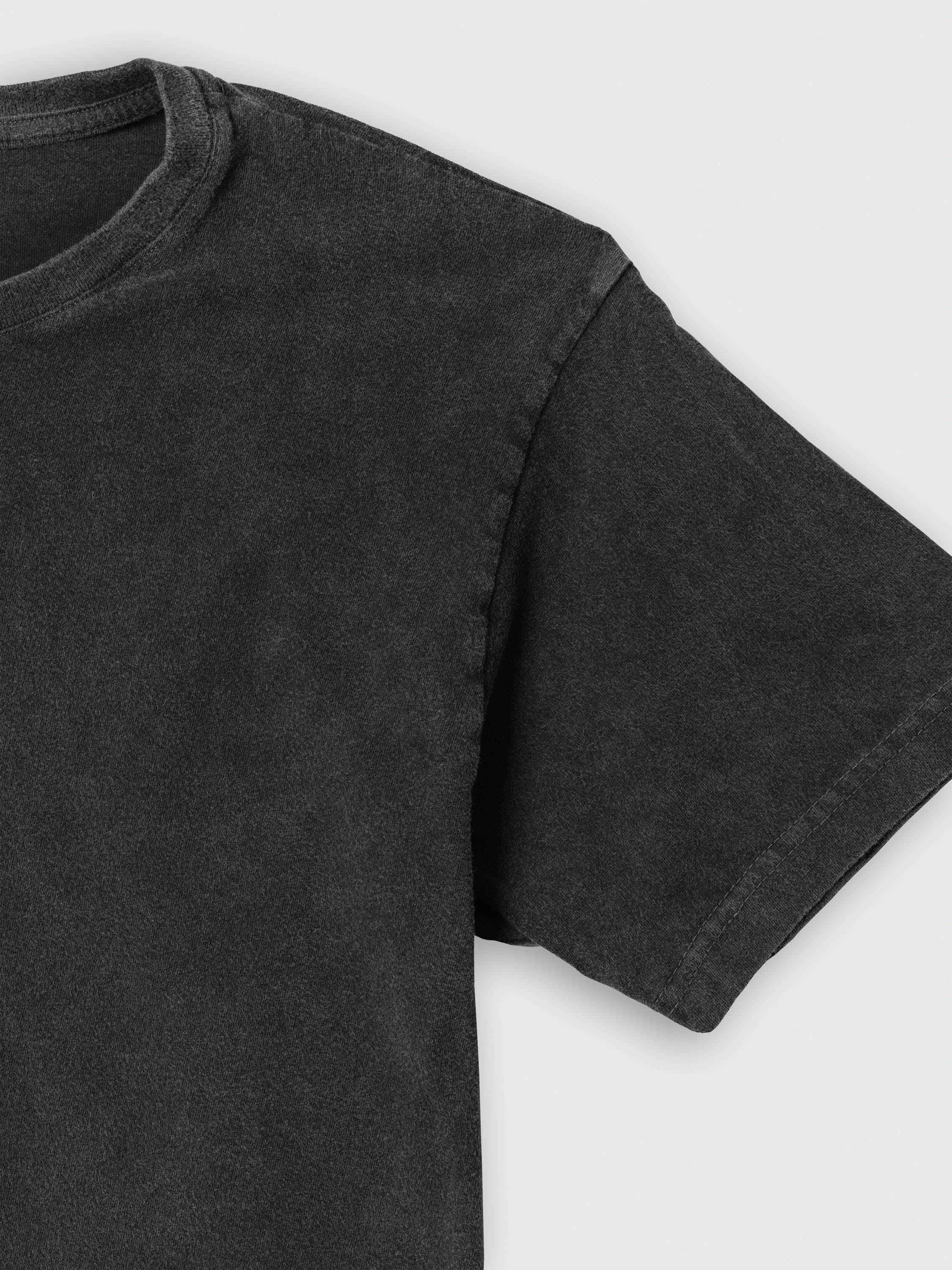 Abstract Sea Turtle Panel Print - Stonewashed T-Shirts