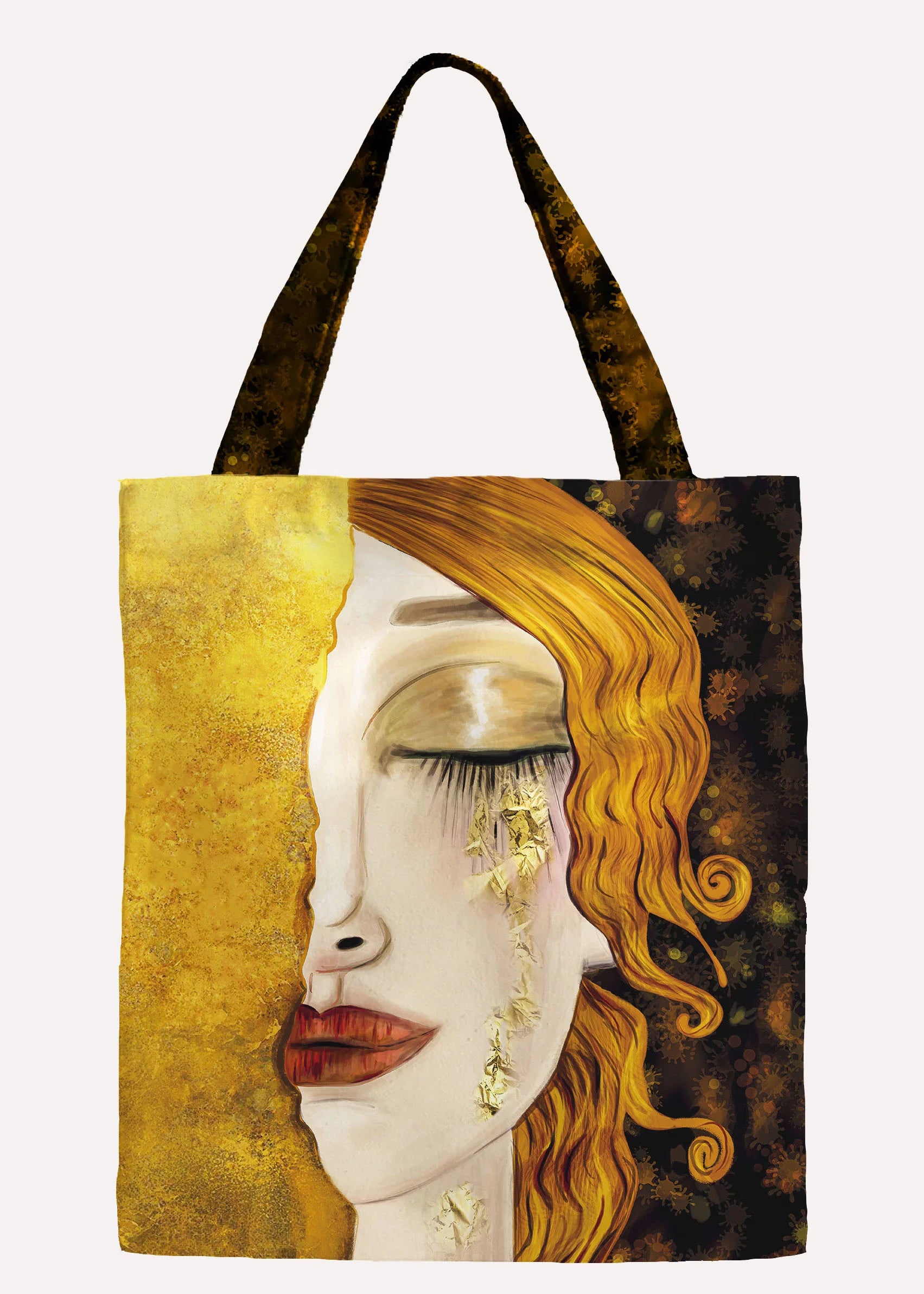 Anne Marie Zilberman - Golden Tears - Shopping Βags