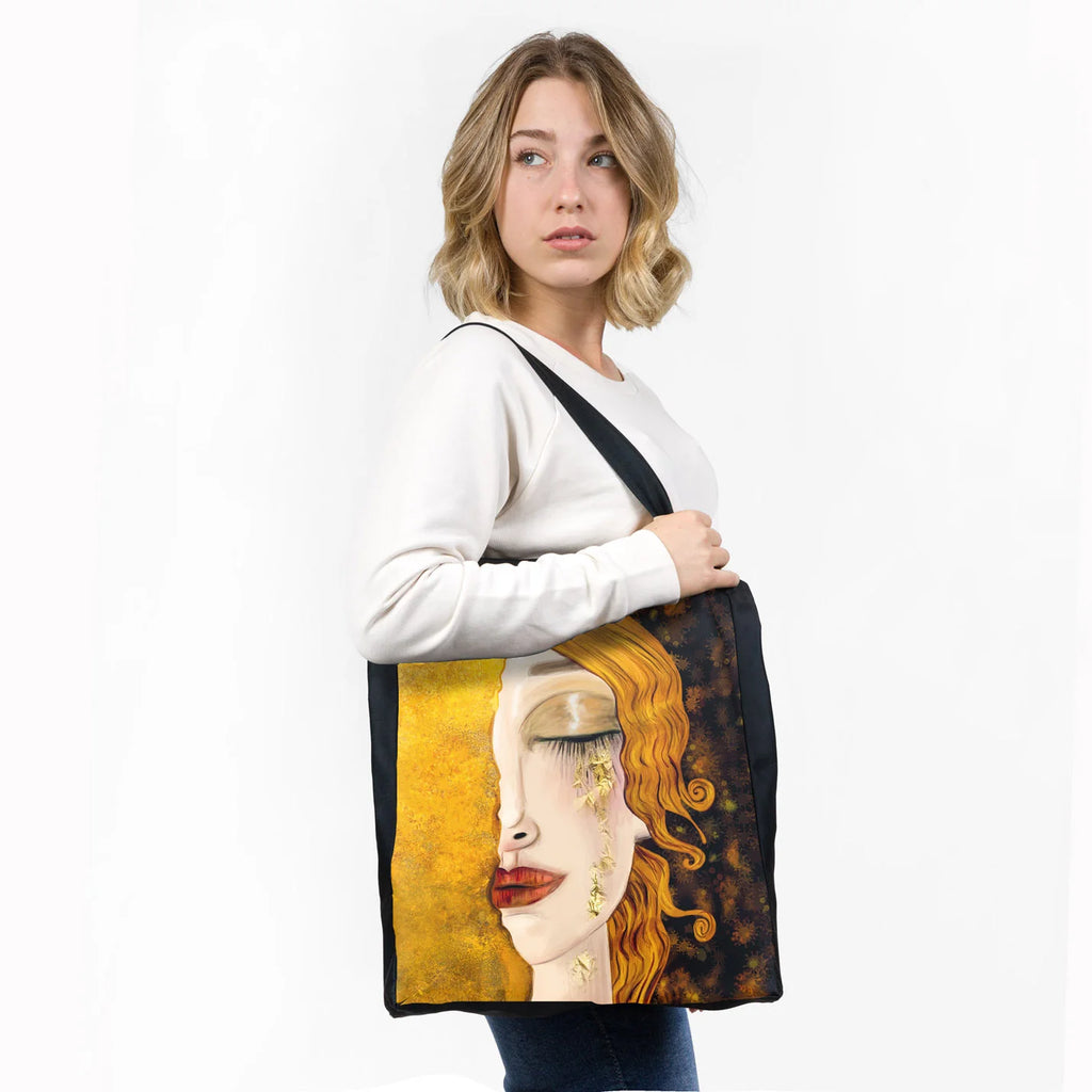 Anne Marie Zilberman - Golden Tears - Shopping Βags