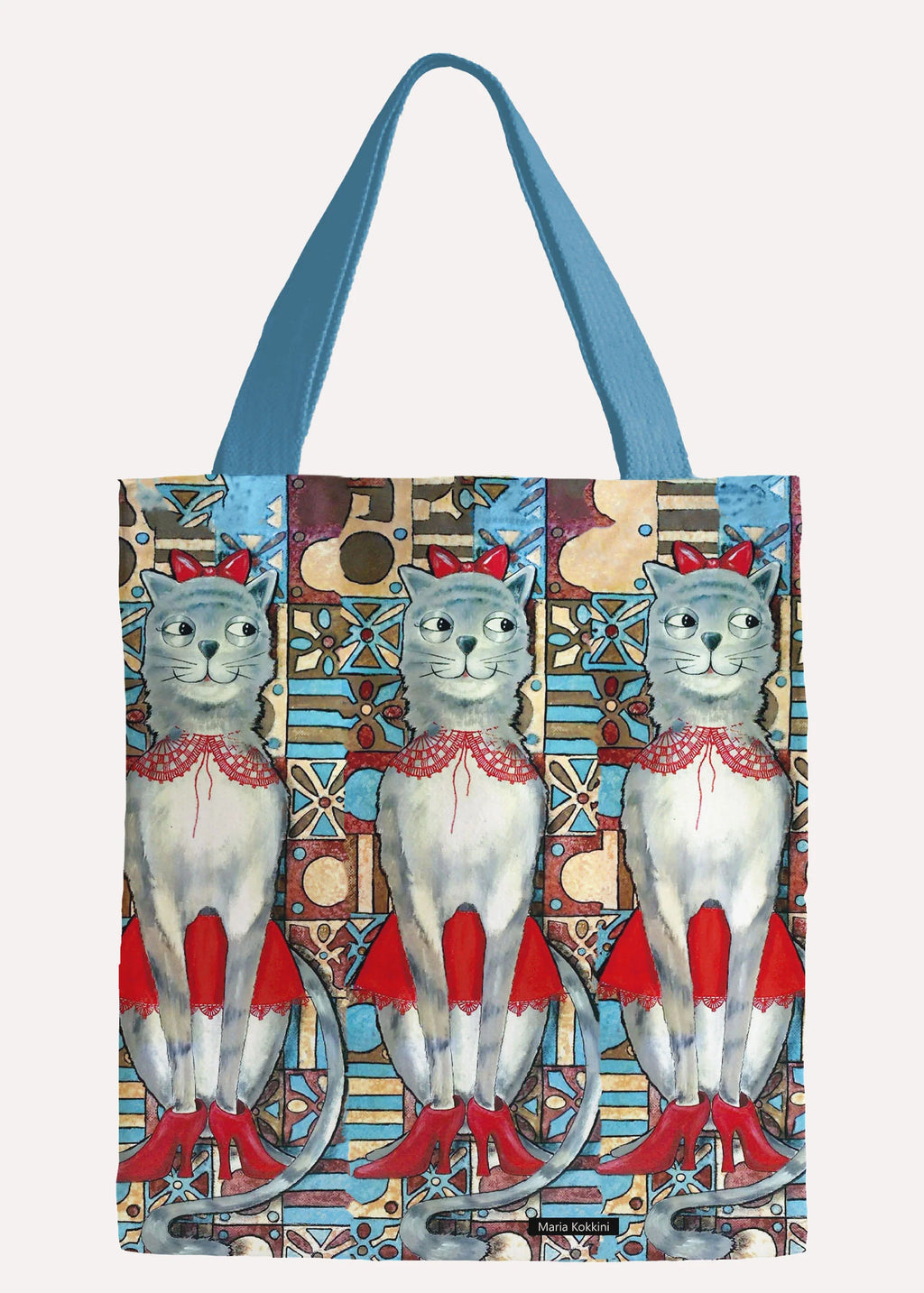 Maria Kokkini - Cats 1 - Shopping Βags