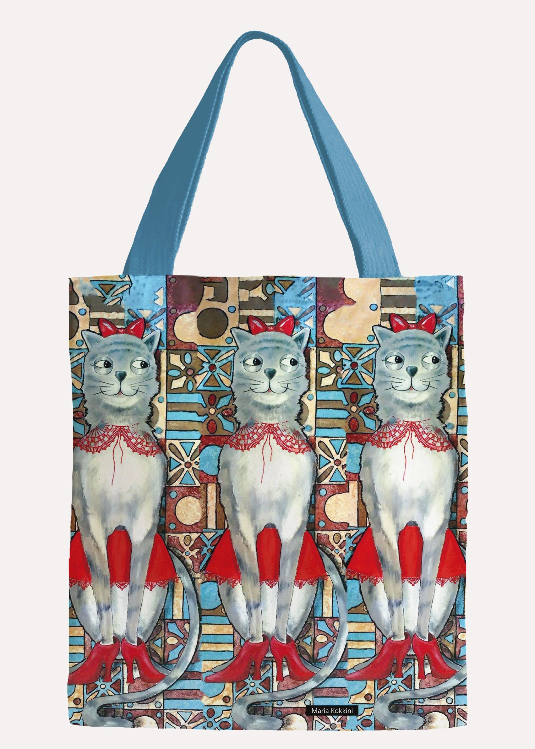 Maria Kokkini - Cats 1 - Shopping Βags
