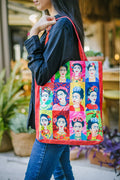 Frida Collage - Shopping Βags