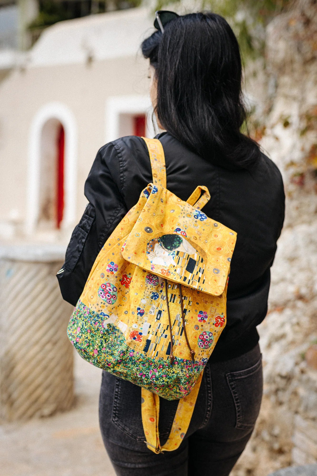 Gustav Klimt - The Kiss - Canvas - Backpacks