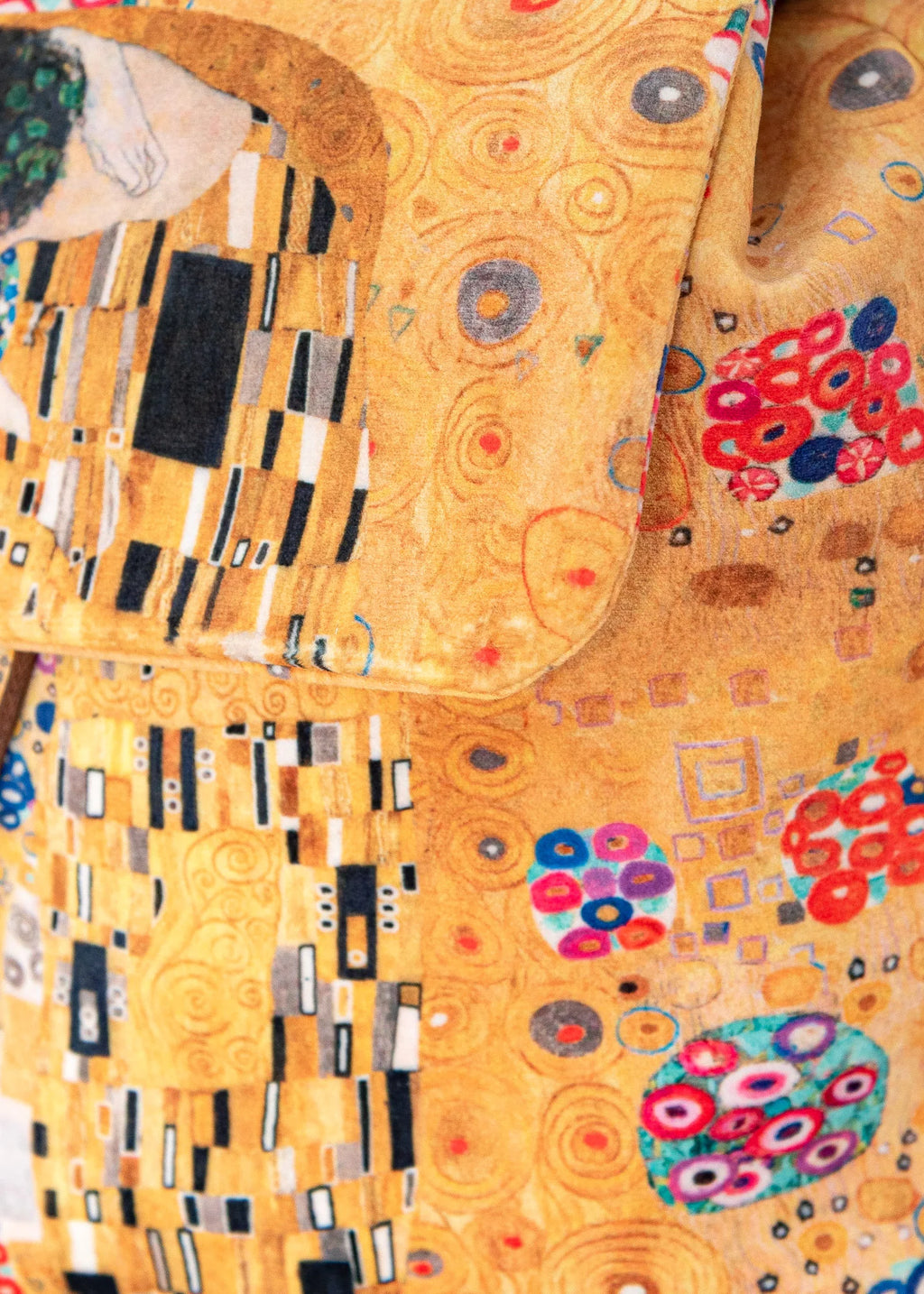 Gustav Klimt - The Kiss - Velvet - Backpacks