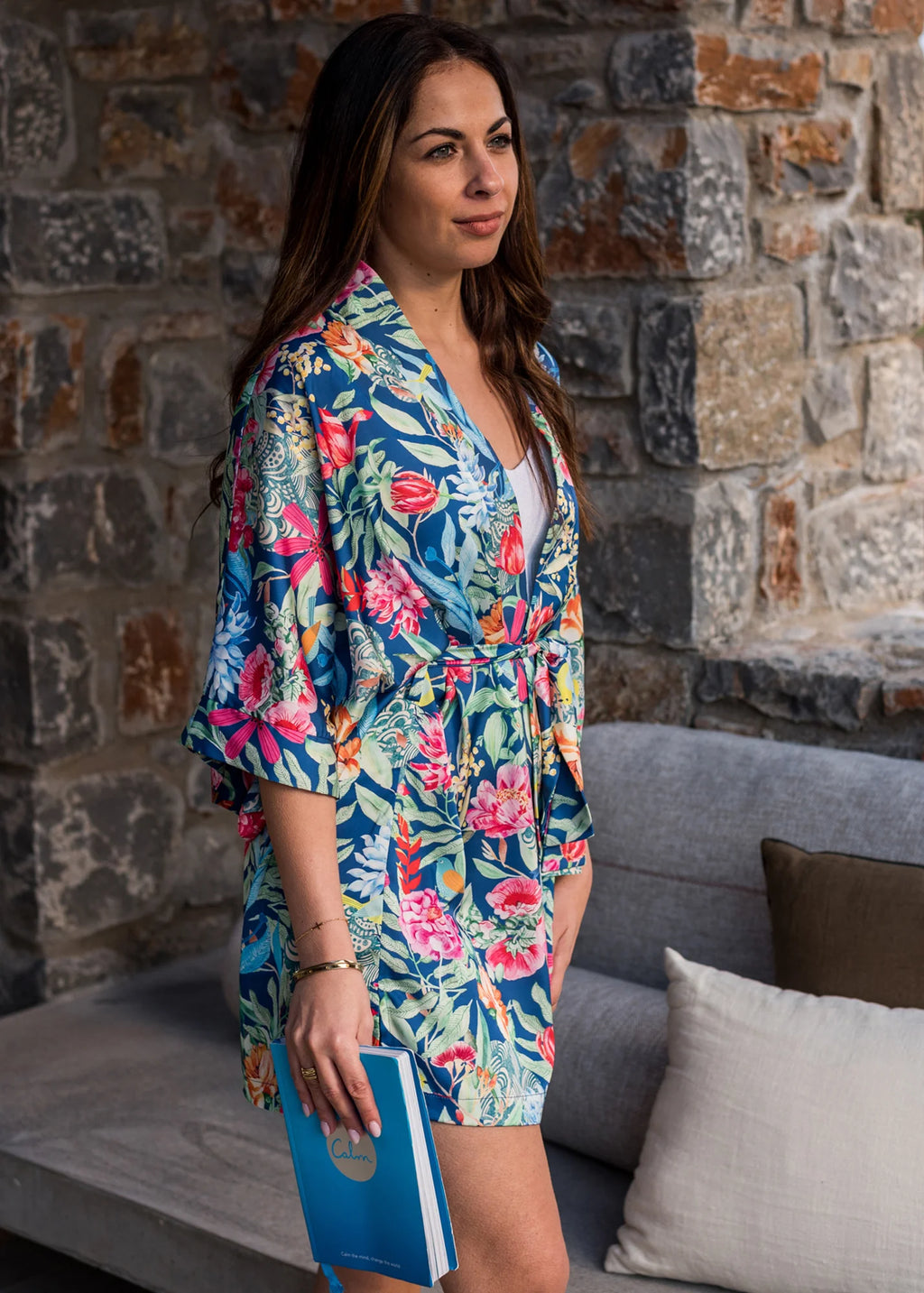 Blooming Flowers - Kimono