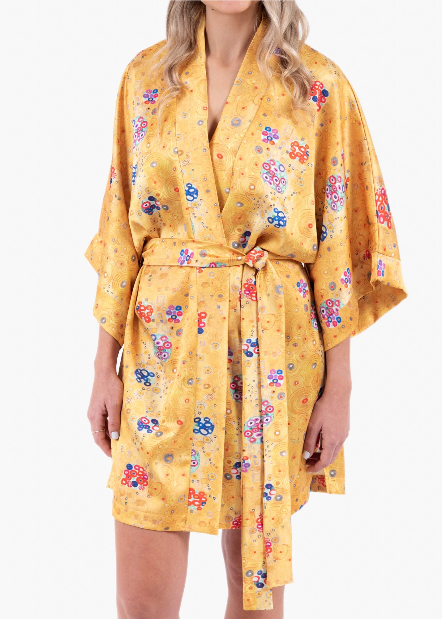 Gustav Klimt - The Kiss - Kimono