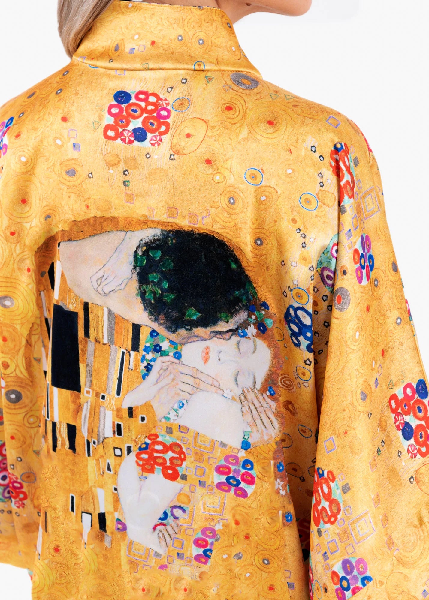 Gustav Klimt - The Kiss - Kimono