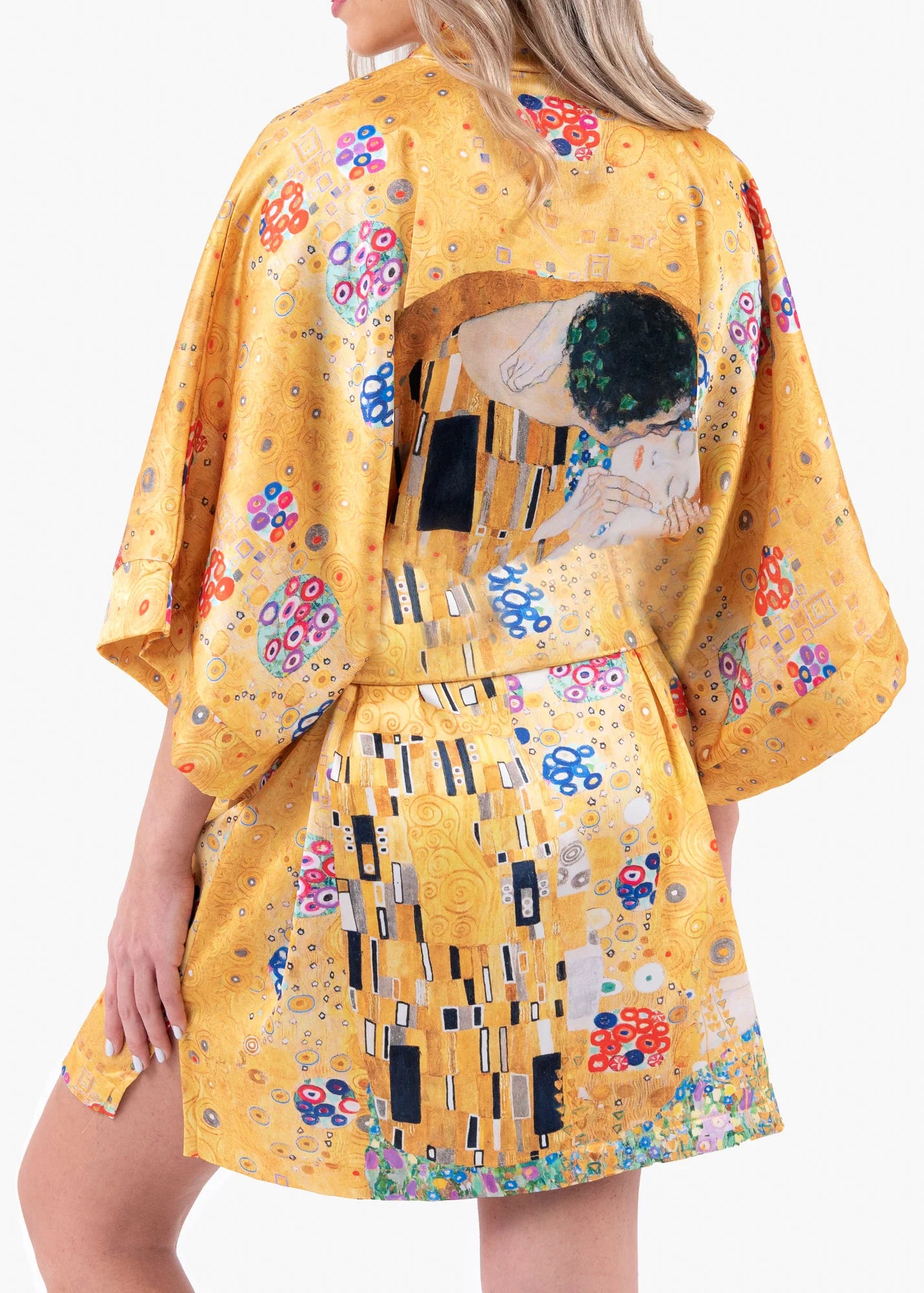 Gustav Klimt - The Kiss - Kimono