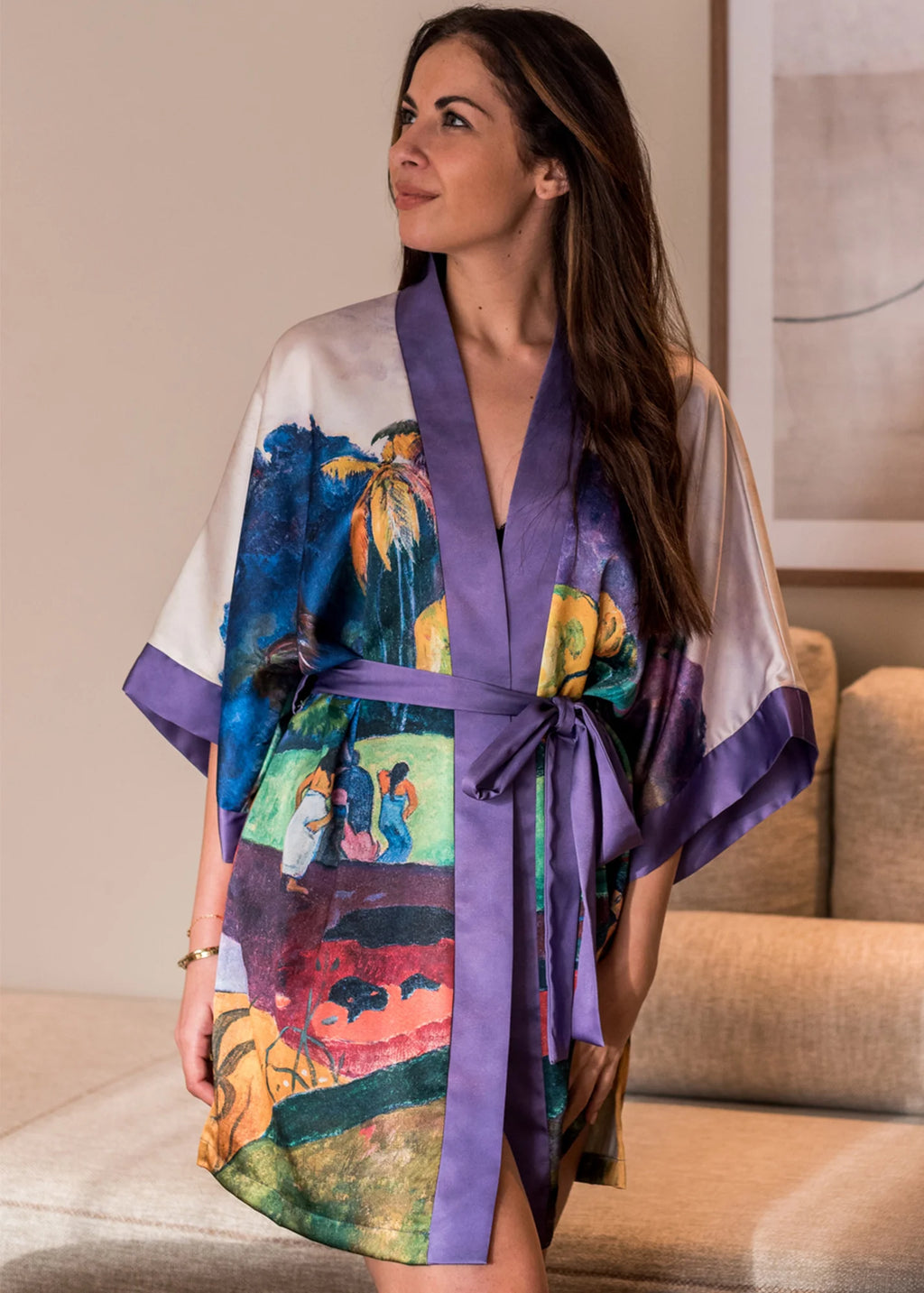 Paul Gauguin - Mata Mua - Kimono