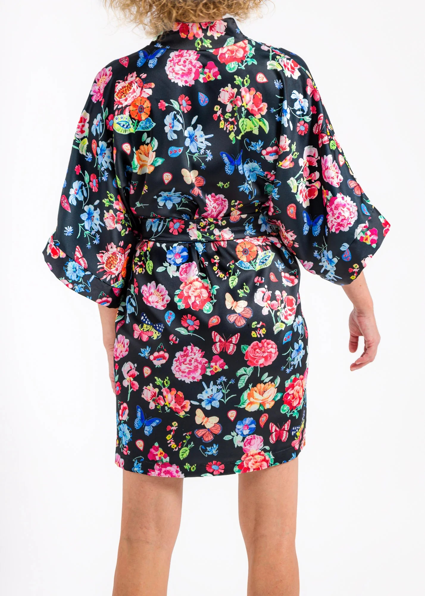 Handpainted Florals - Kimono