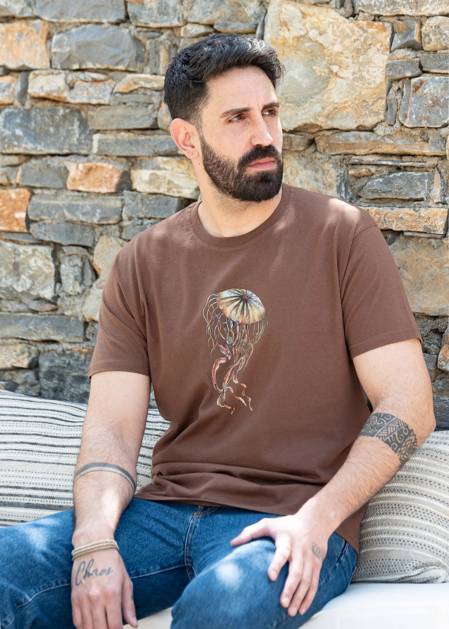 Gold Jellyfish - T-Shirts