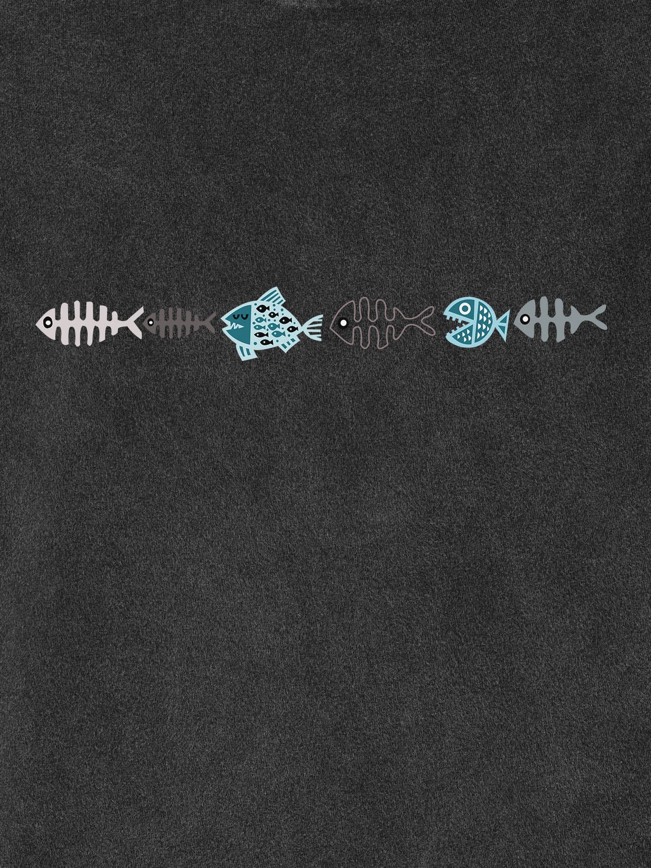 Little Fish - Stonewashed T-Shirts