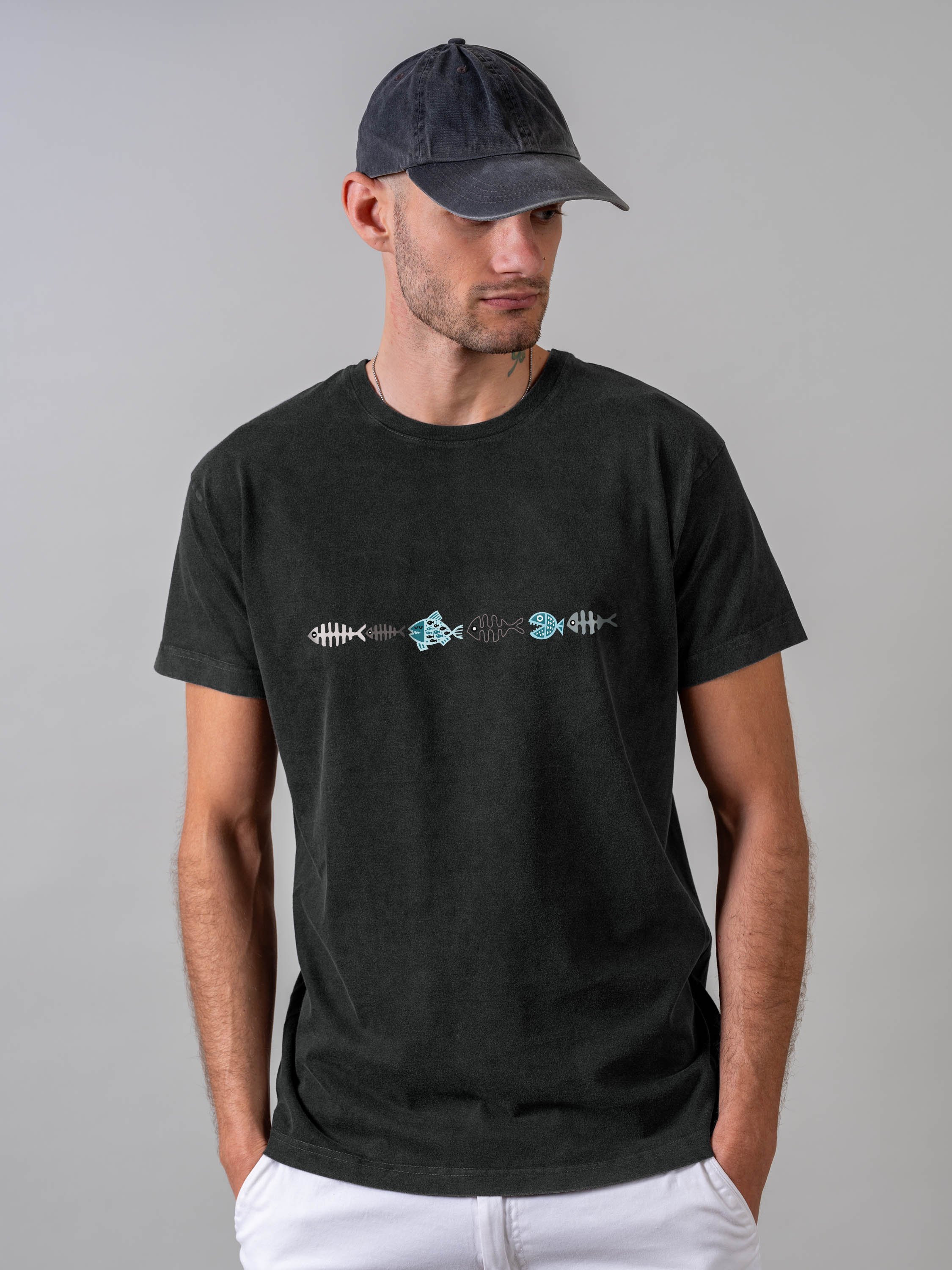 Little Fish - Stonewashed T-Shirts