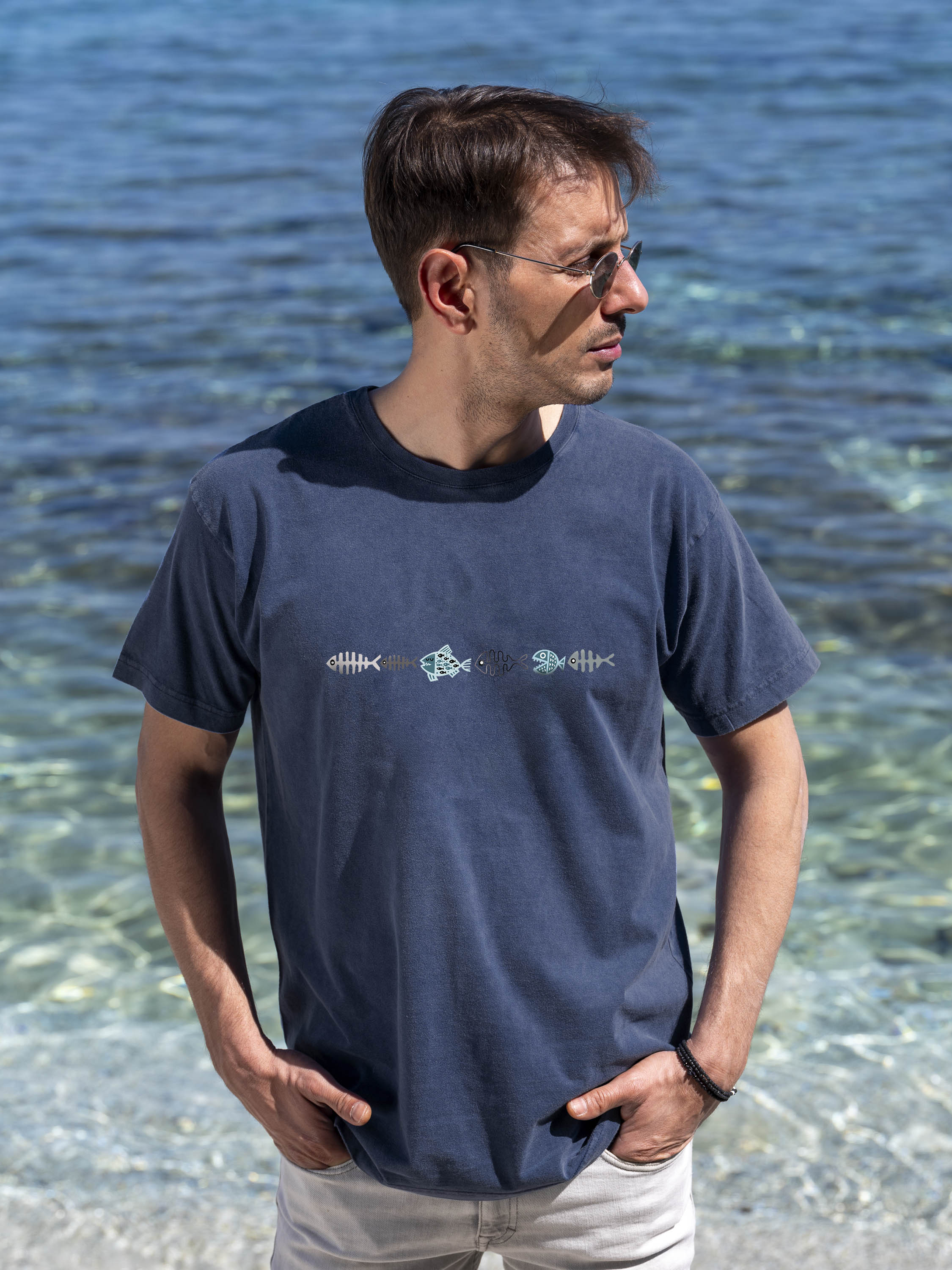 Little Fish - Stonewashed T-Shirts