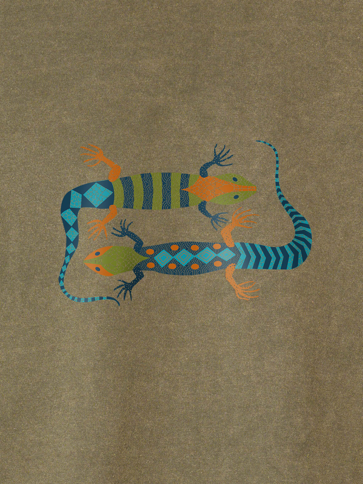 Lizards - Stonewashed T-Shirts