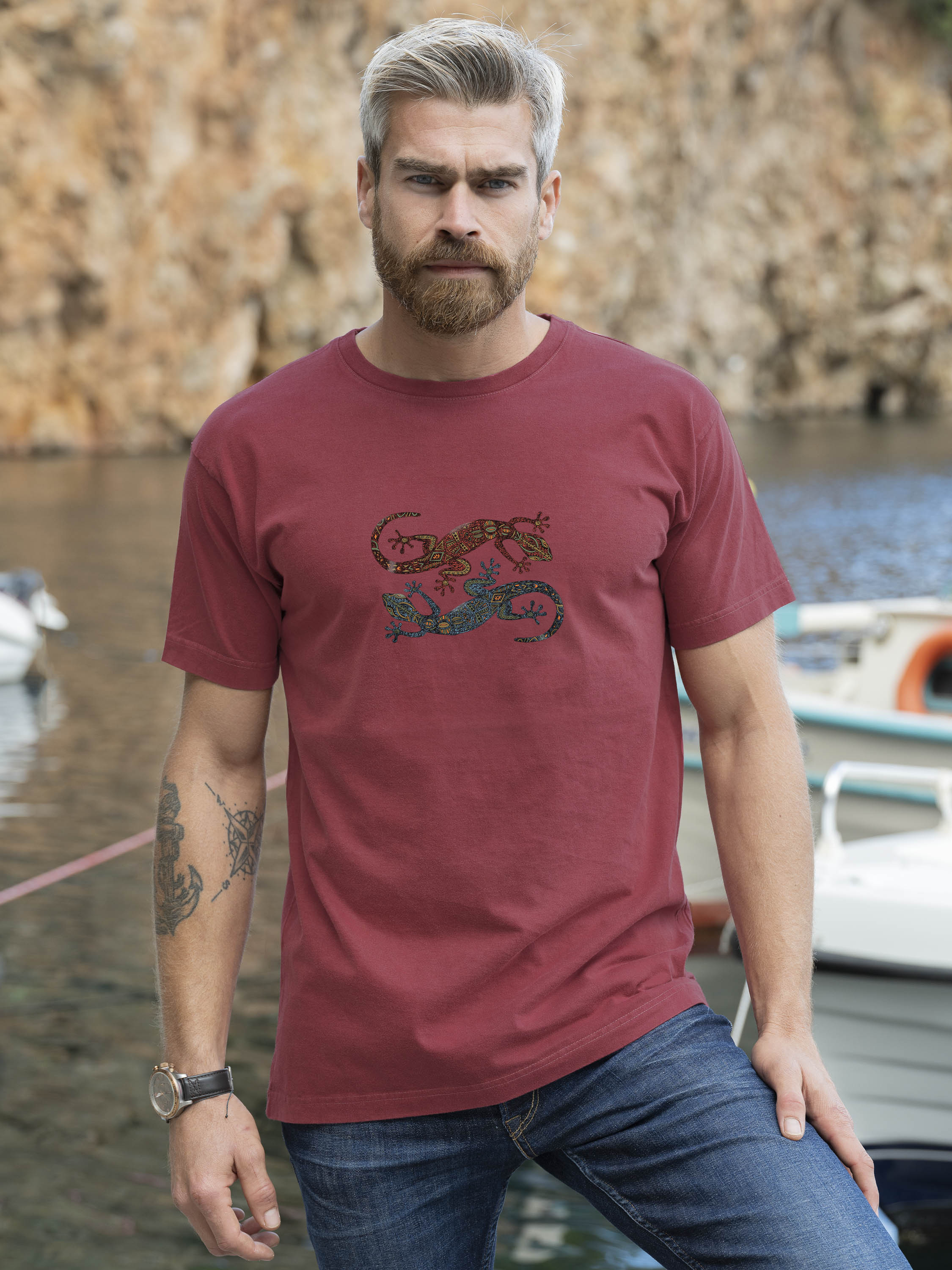 Vintage Lizards - Stonewashed T-Shirts
