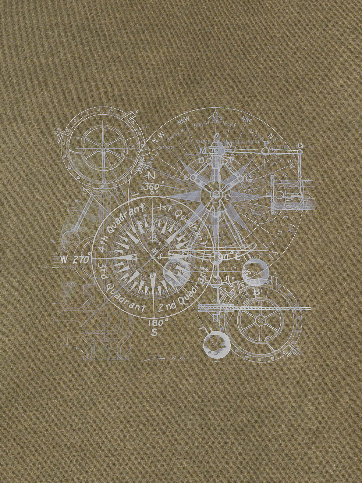 Compass Vintage - Stonewashed T-Shirts