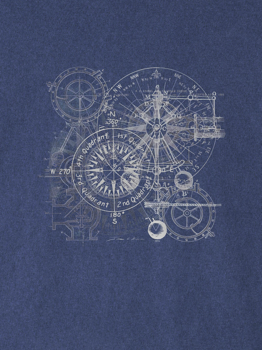 Compass Vintage - Stonewashed T-Shirts