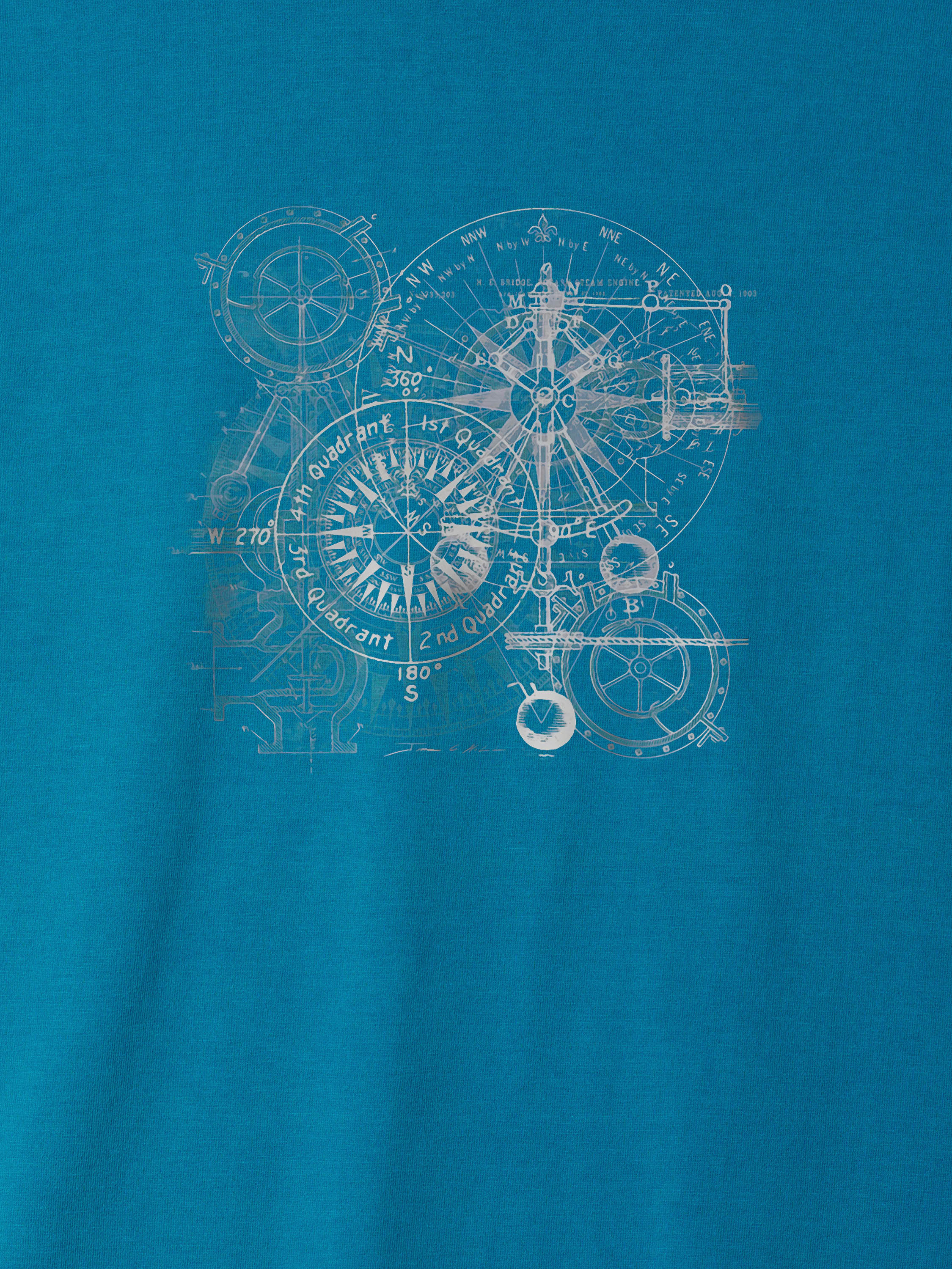 Compass Vintage - Stonewashed T-Shirts