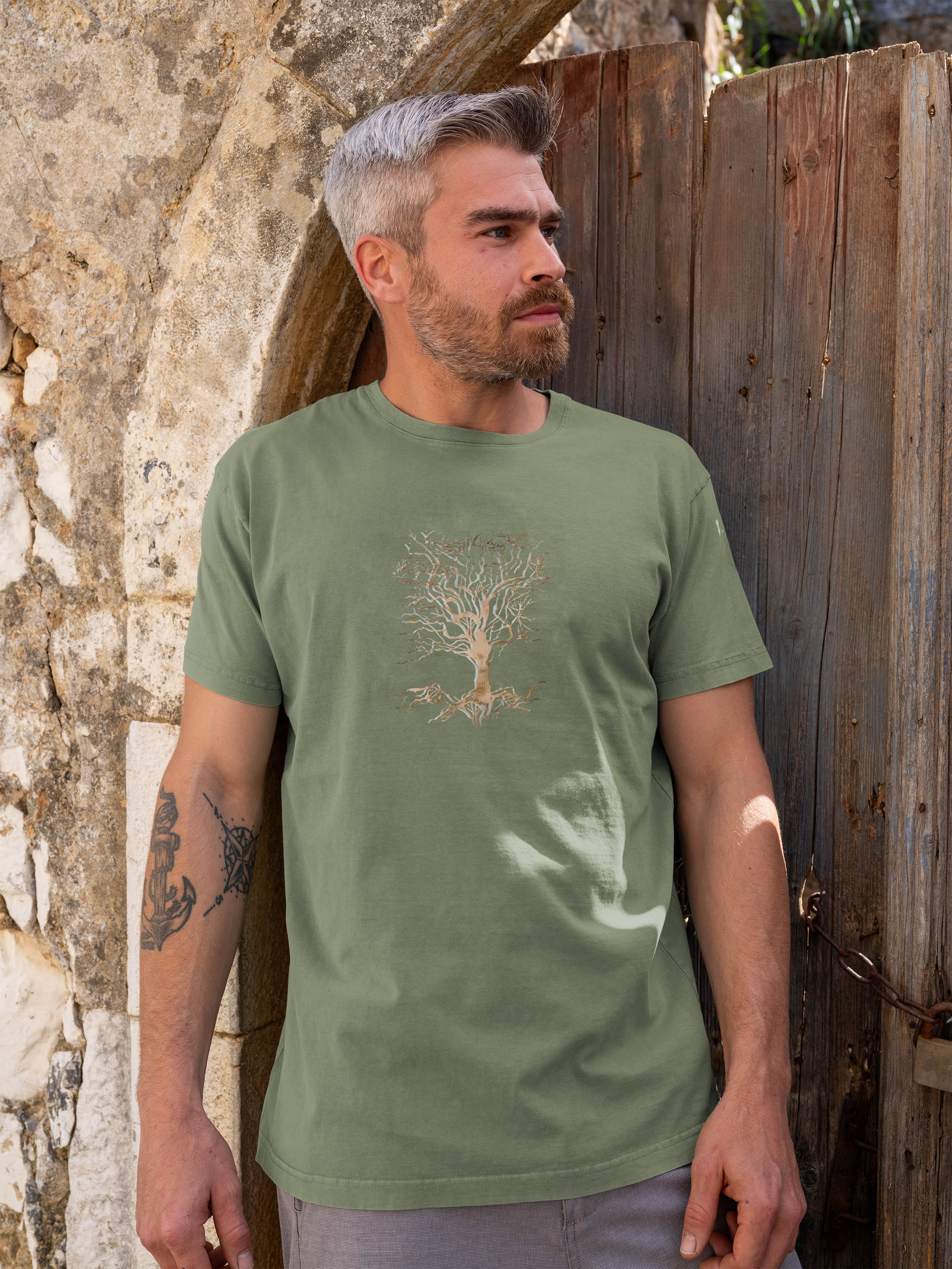 Sacred Tree - Stonewashed T-Shirts