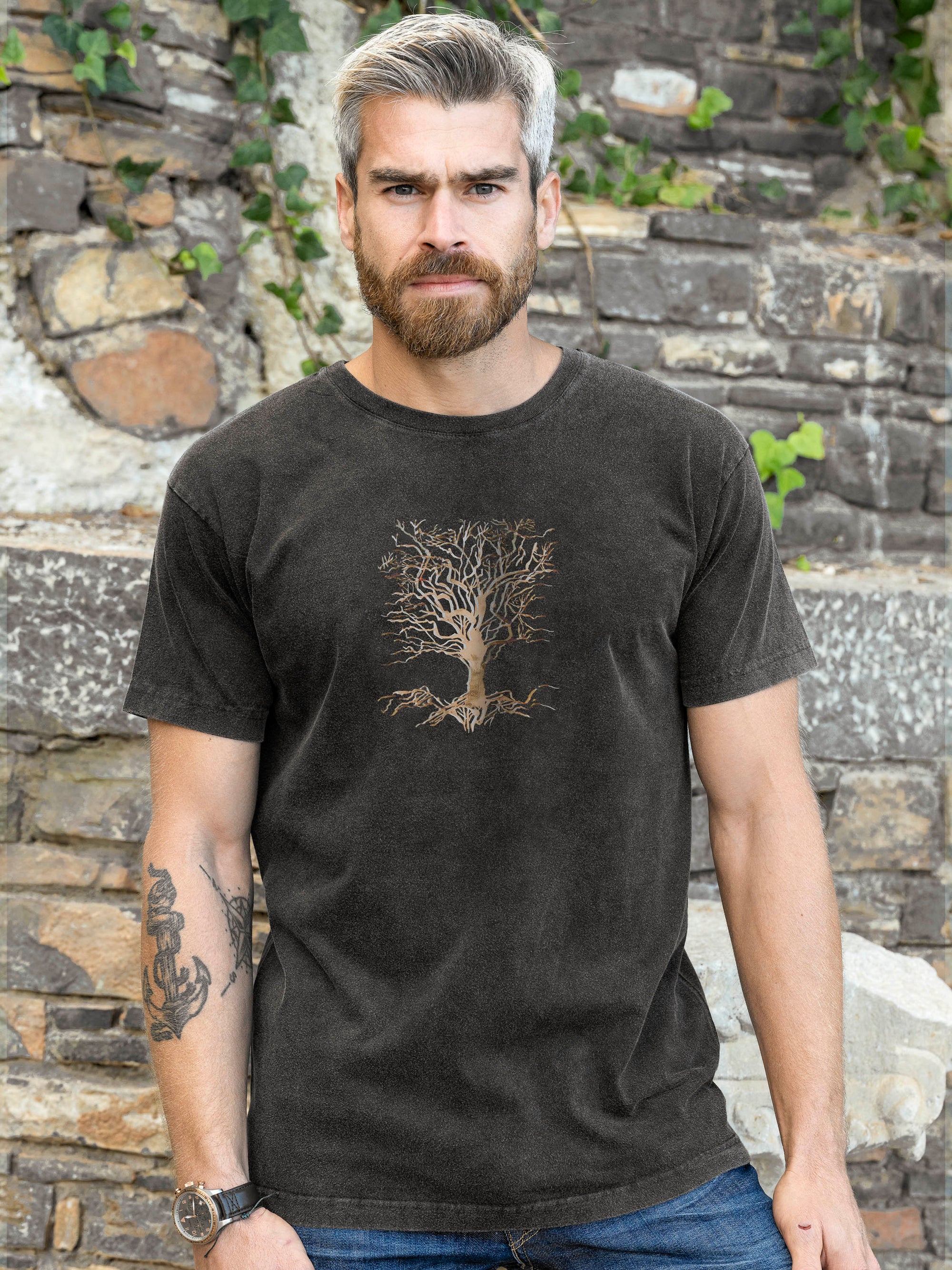 Sacred Tree - Stonewashed T-Shirts