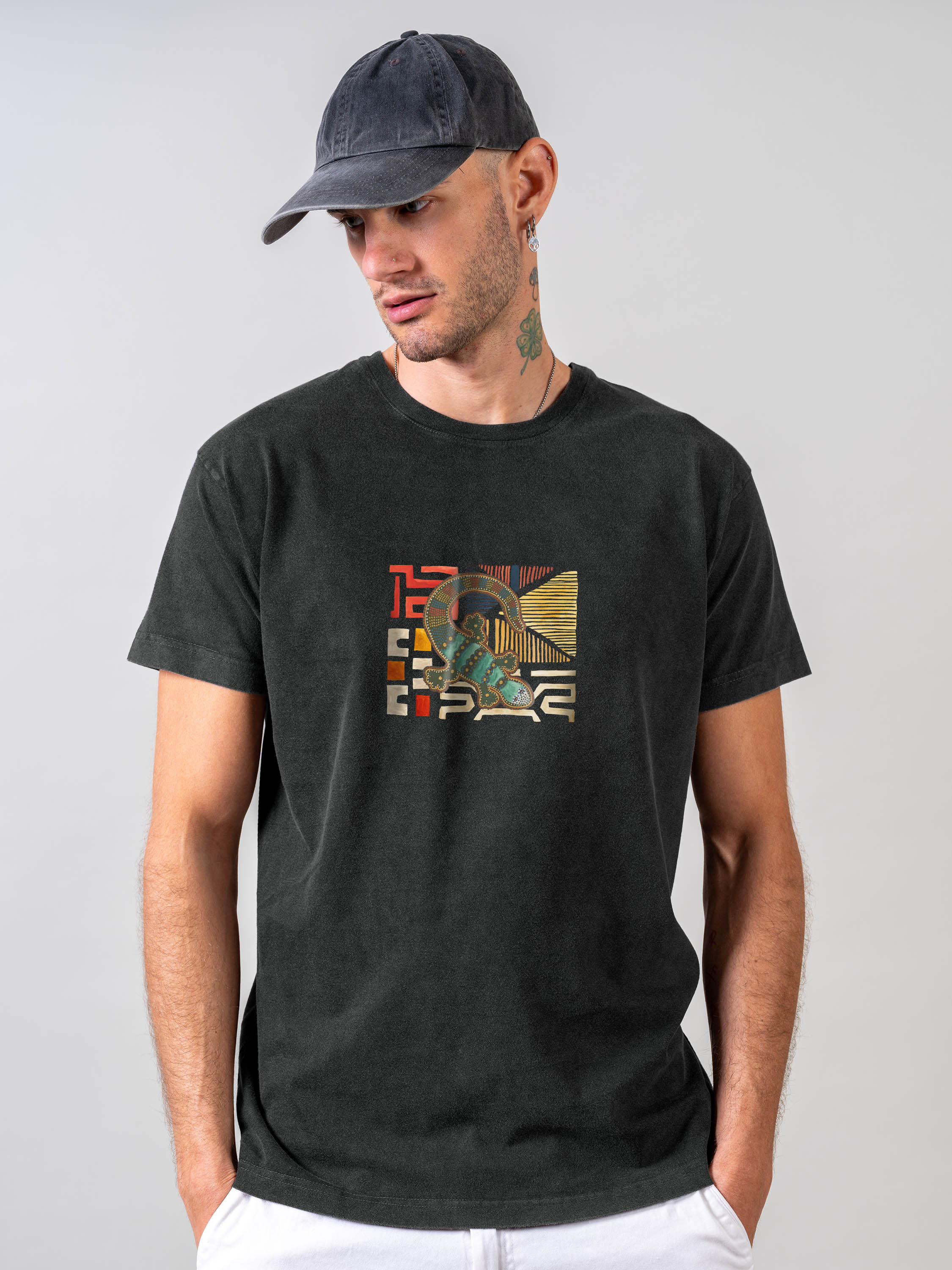 Ethnic Lizard - Stonewashed T-Shirts