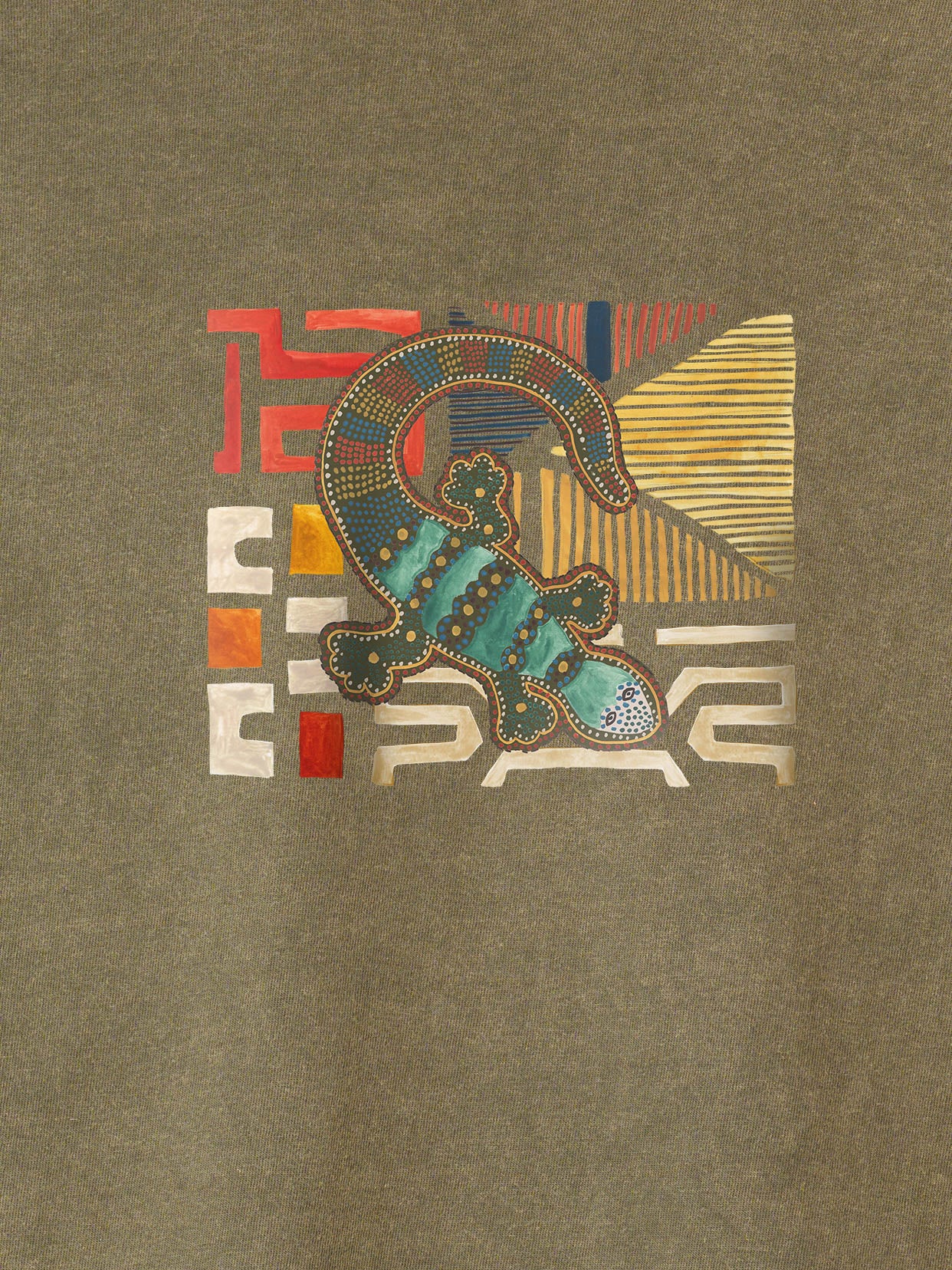 Ethnic Lizard - Stonewashed T-Shirts
