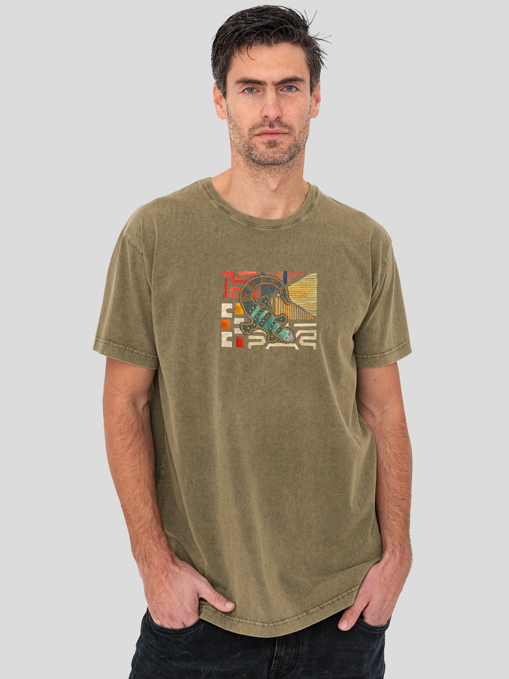 Ethnic Lizard - Stonewashed T-Shirts