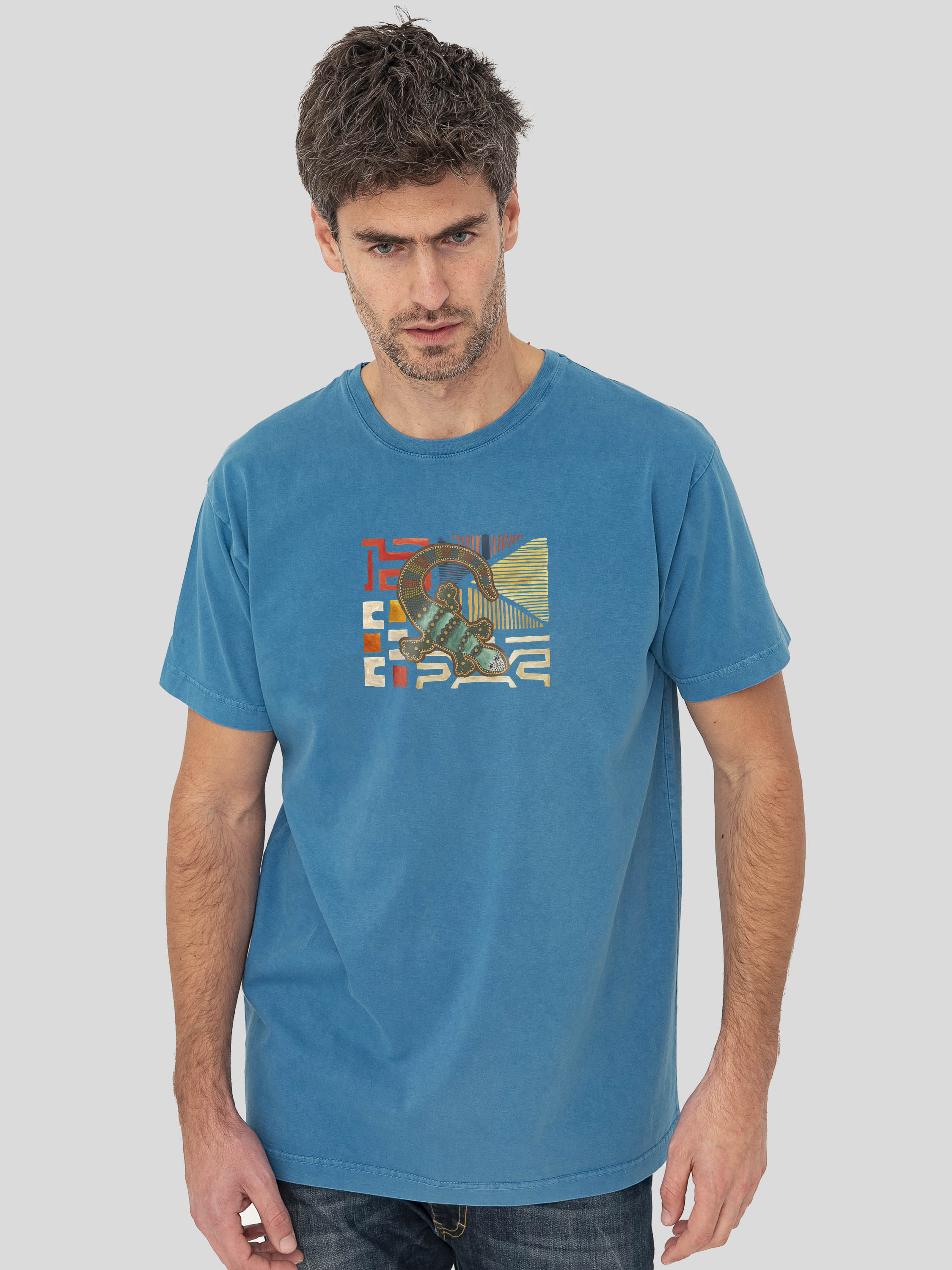 Ethnic Lizard - Stonewashed T-Shirts