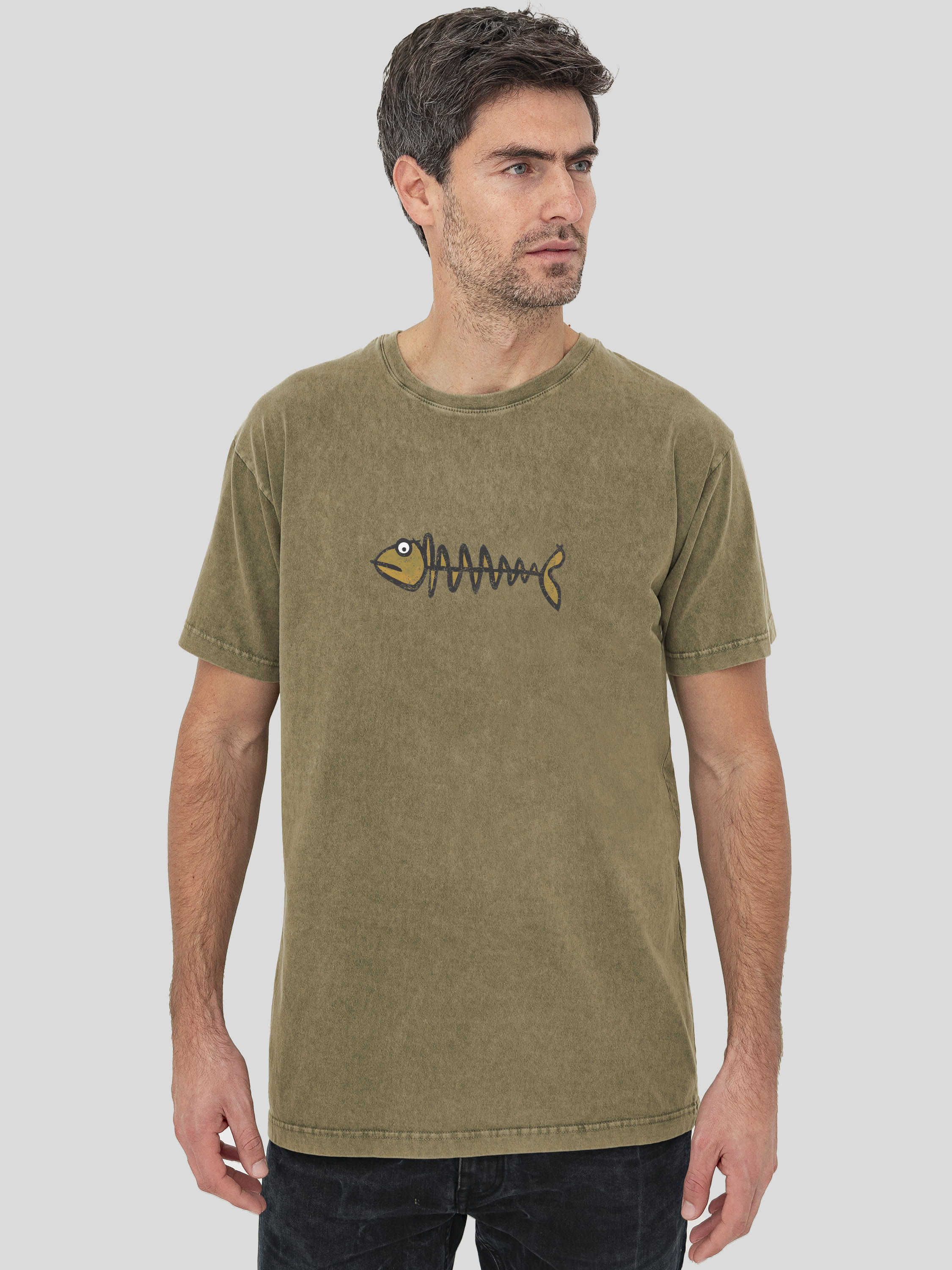 Fishbone Vibes - Stonewashed T-Shirts
