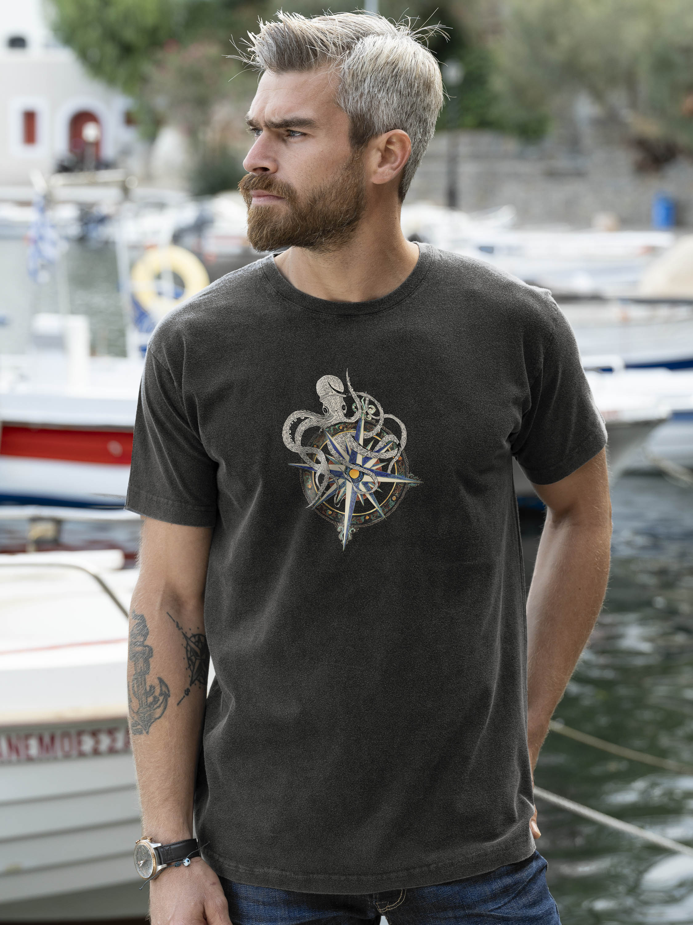 Ocean Navigator - Stonewashed T-Shirts