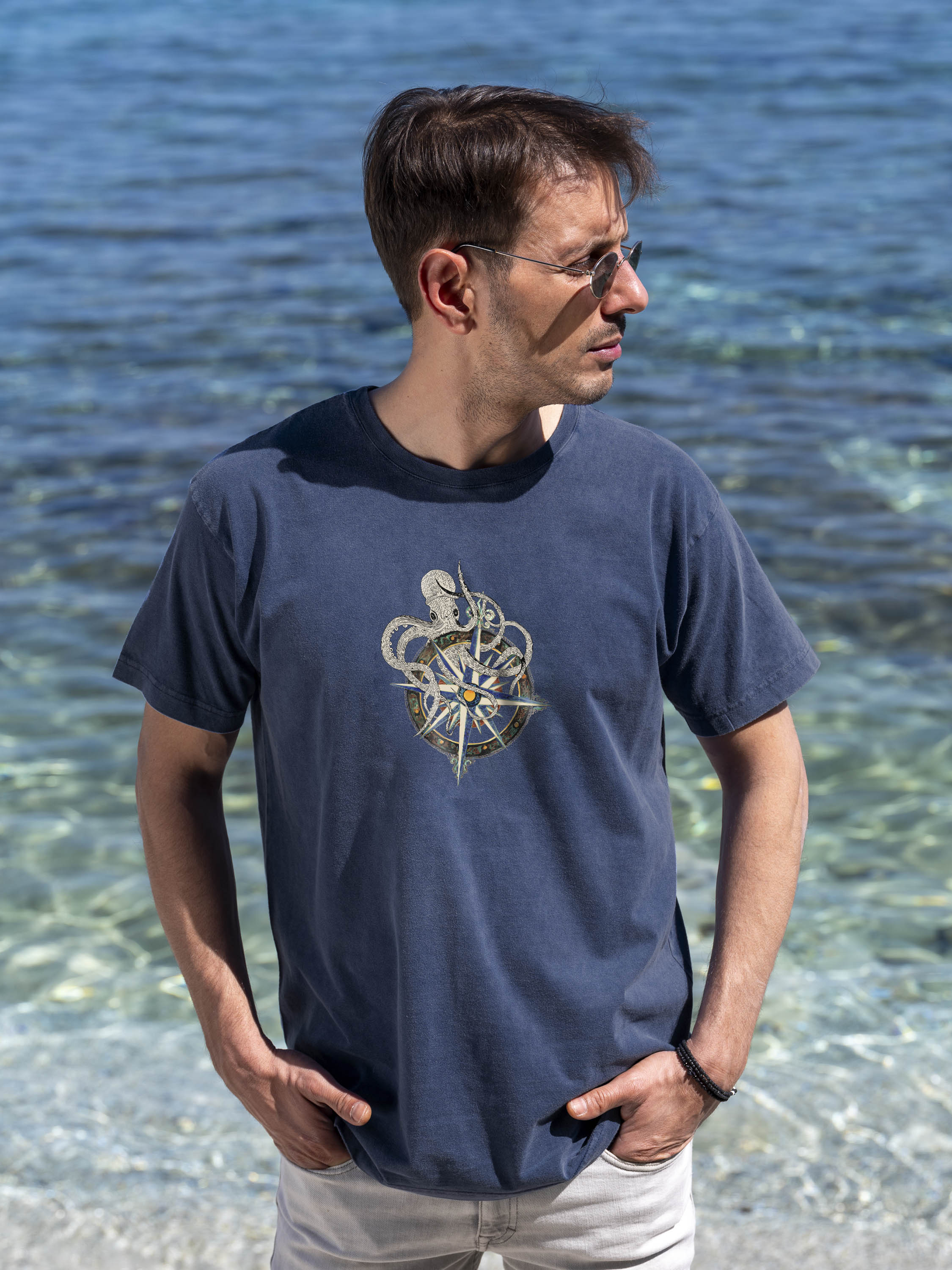Ocean Navigator - Stonewashed T-Shirts