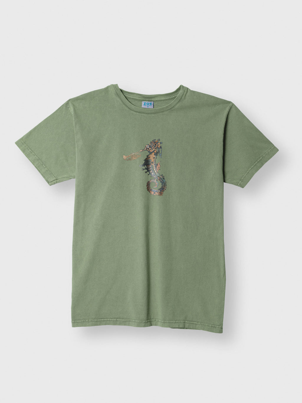 Ballad of the mechanical seahorse - Stonewashed T-Shirts
