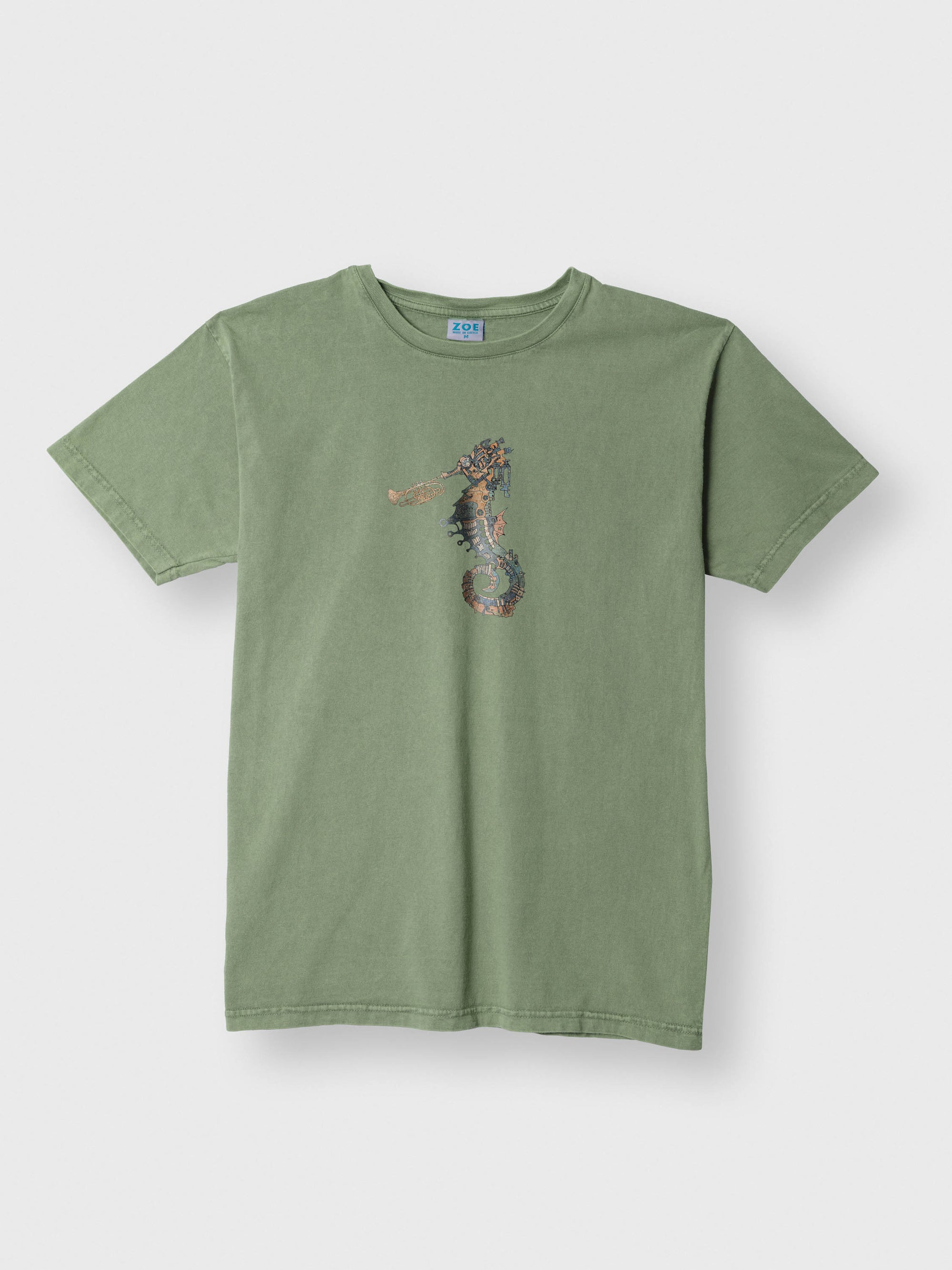 Ballad of the mechanical seahorse - Stonewashed T-Shirts