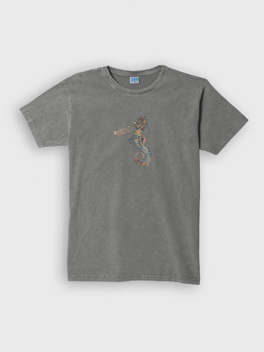 Ballad of the mechanical seahorse - Stonewashed T-Shirts