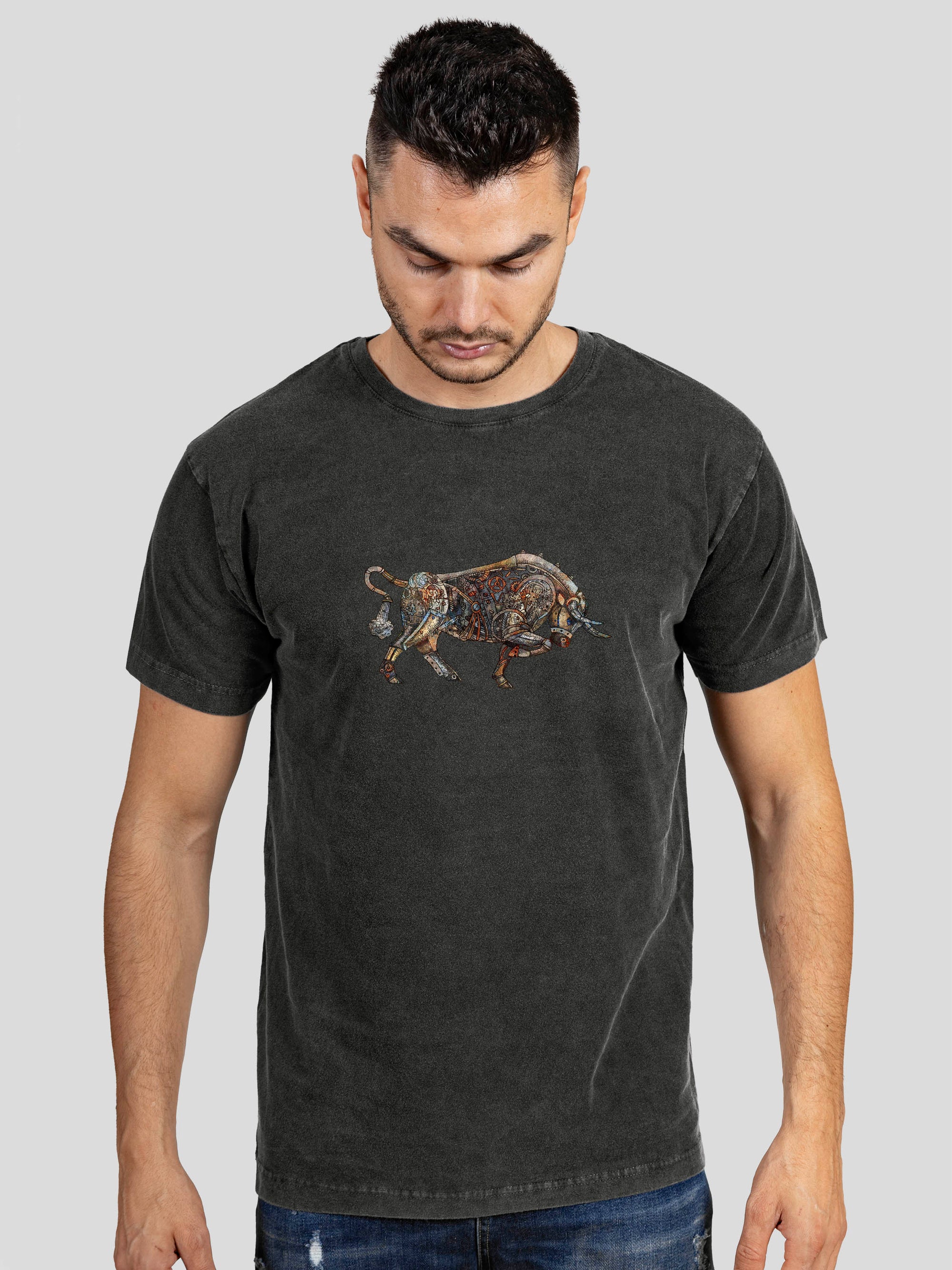 Mechanical charge - Stonewashed T-Shirts