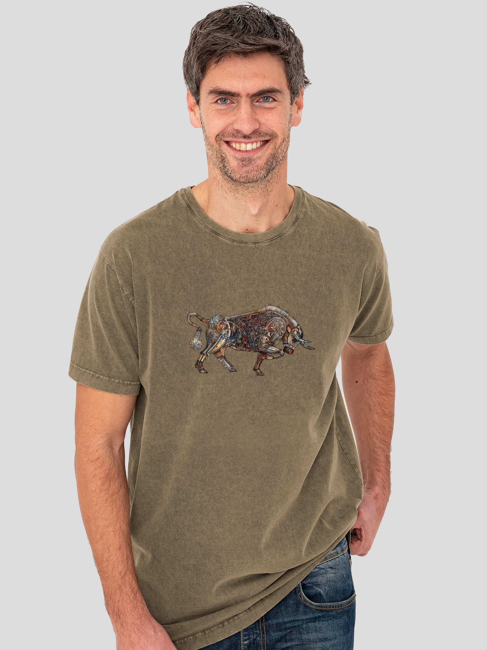 Mechanical charge - Stonewashed T-Shirts