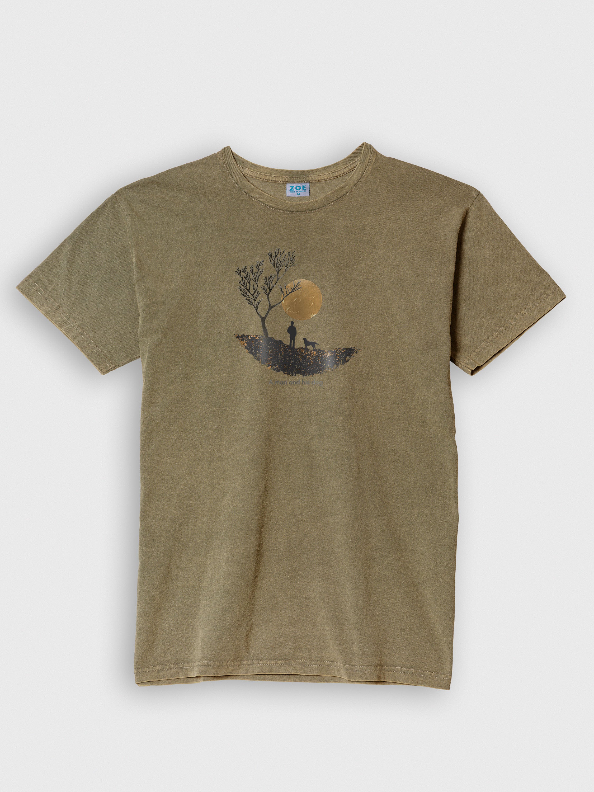 A Man & His Dog - Stonewashed T-Shirts