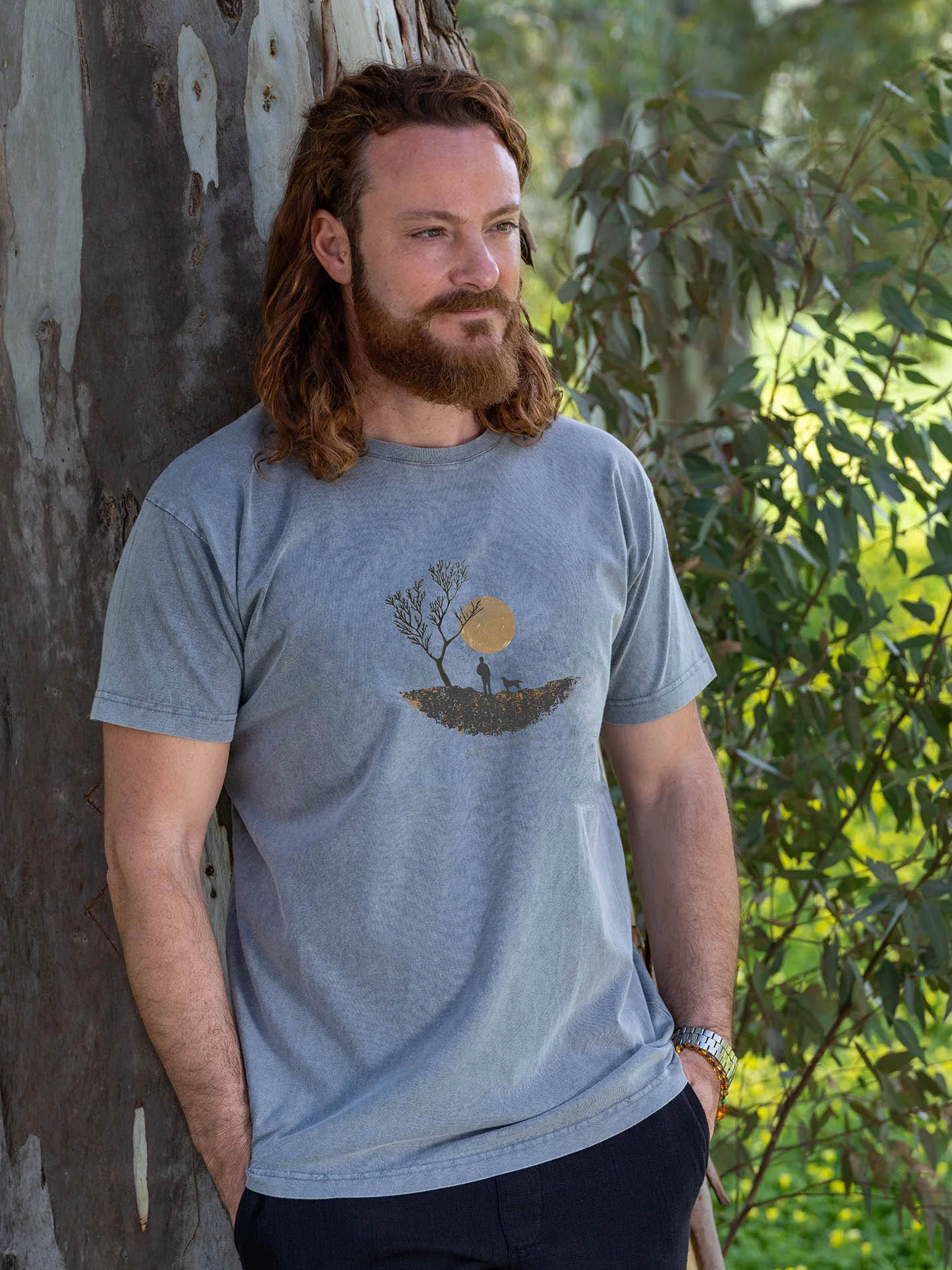 A Man & His Dog - Stonewashed T-Shirts