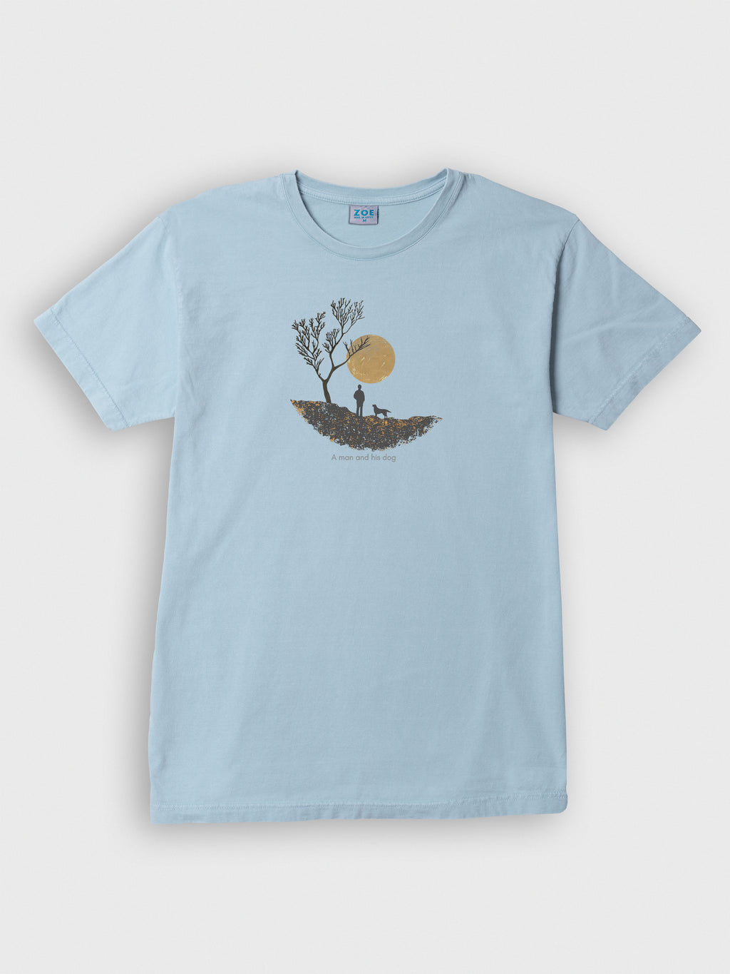 A Man & His Dog - Stonewashed T-Shirts