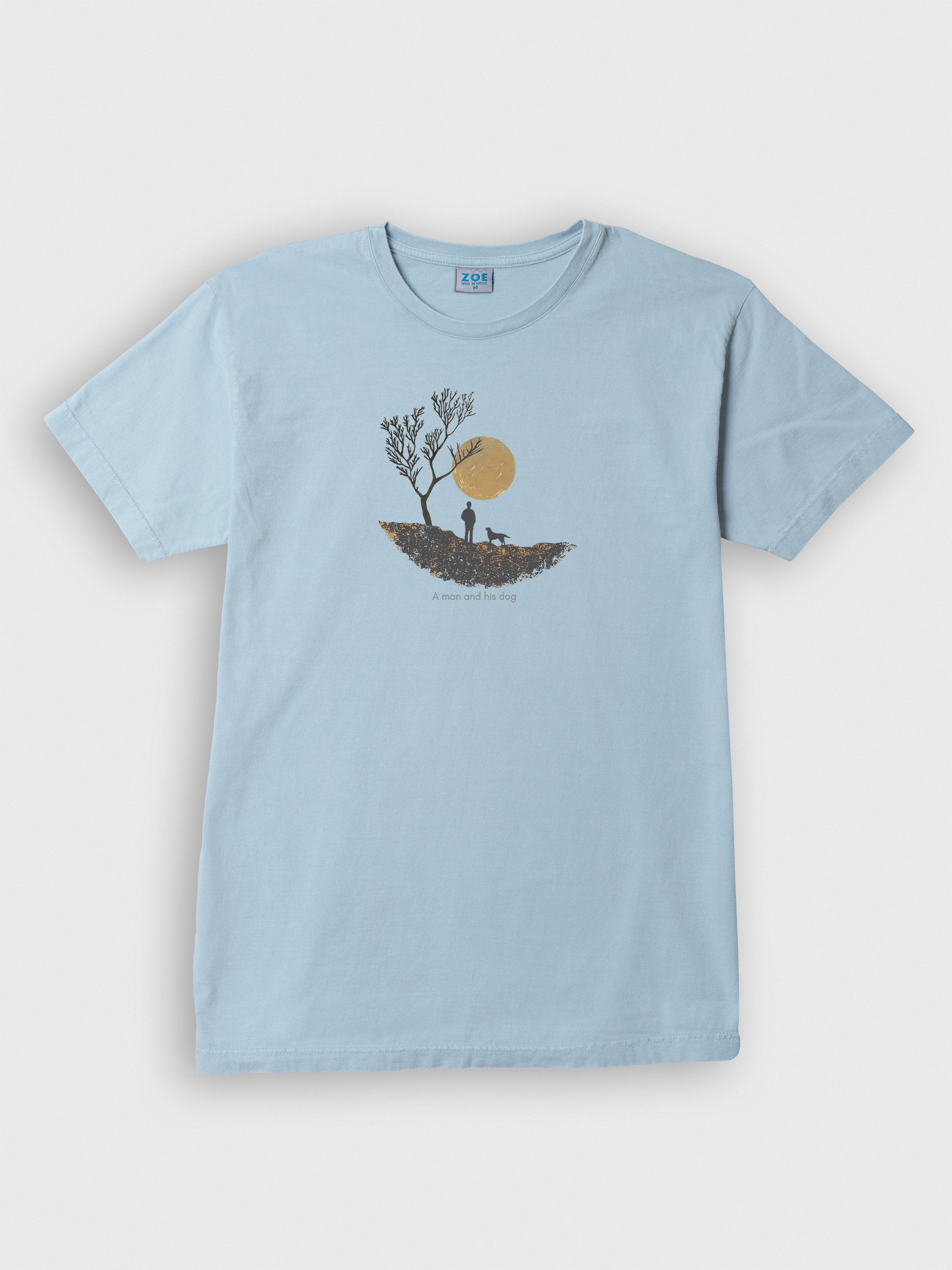 A Man & His Dog - Stonewashed T-Shirts