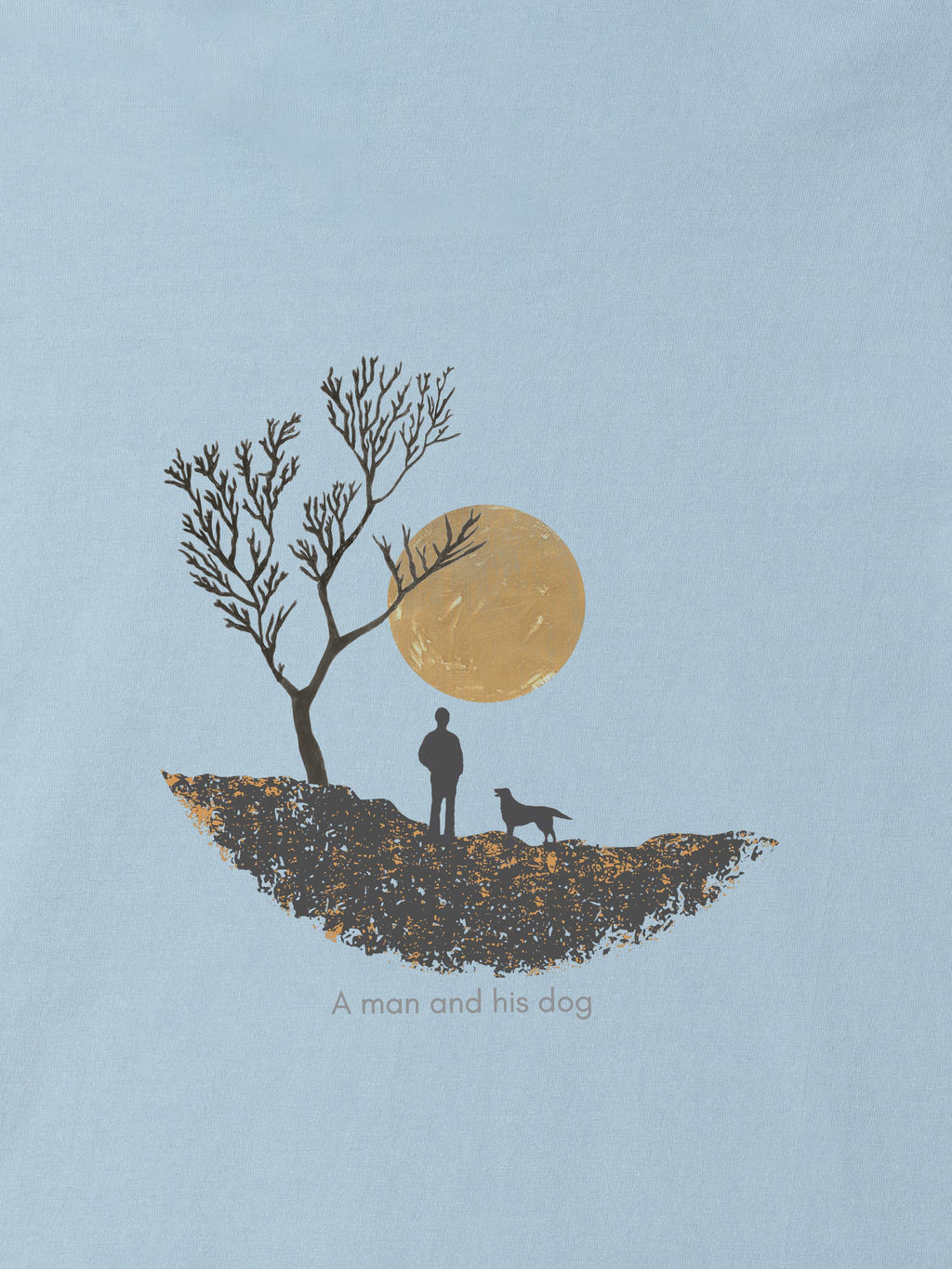A Man & His Dog - Stonewashed T-Shirts