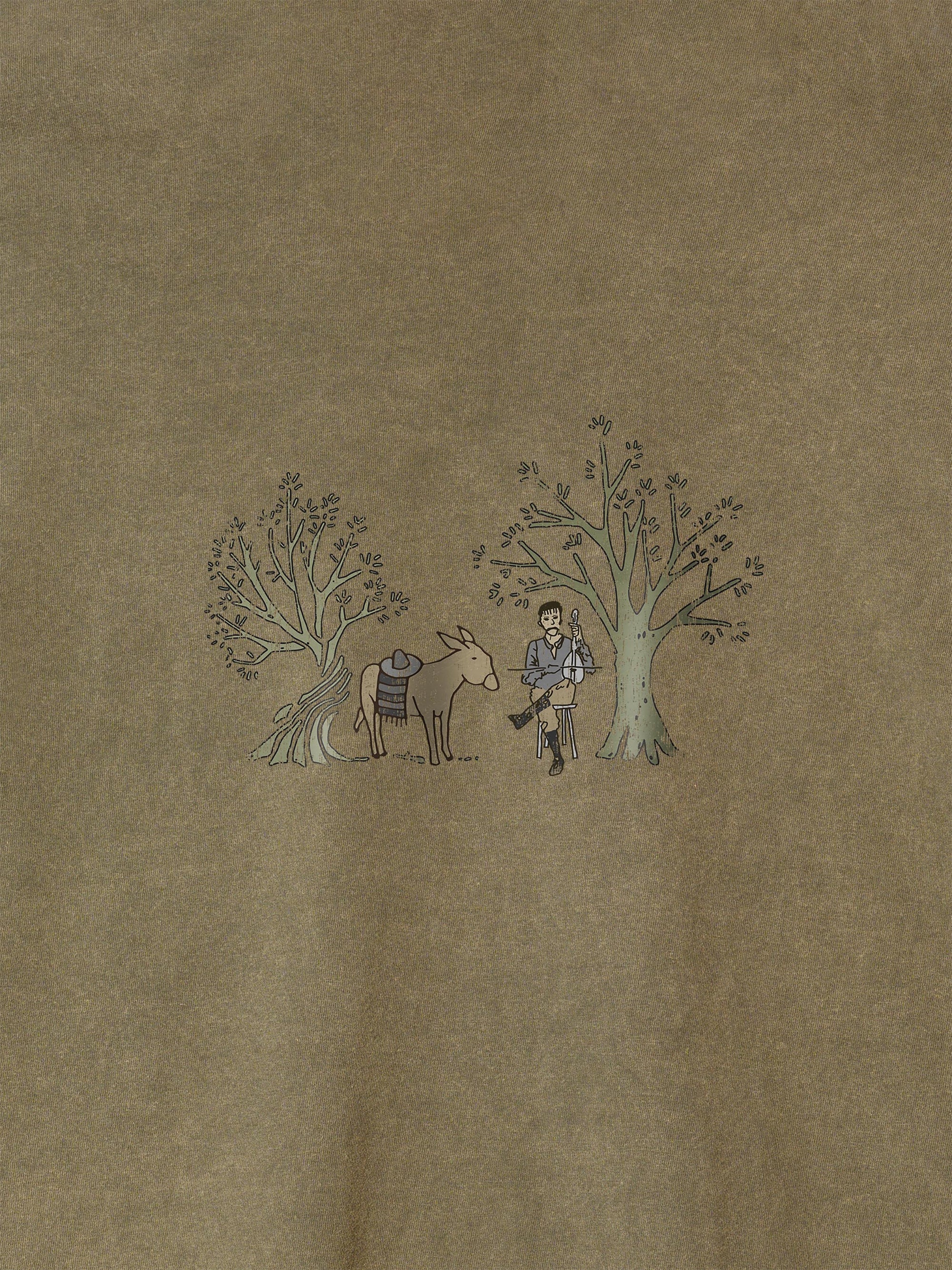 Donkey & Olive Grove  - Stonewashed T-Shirts