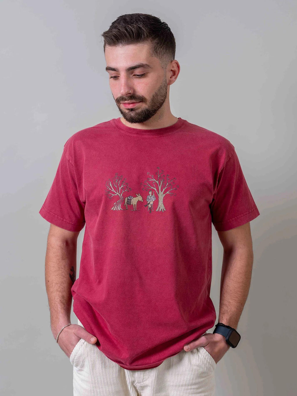 Donkey & Olive Grove  - Stonewashed T-Shirts