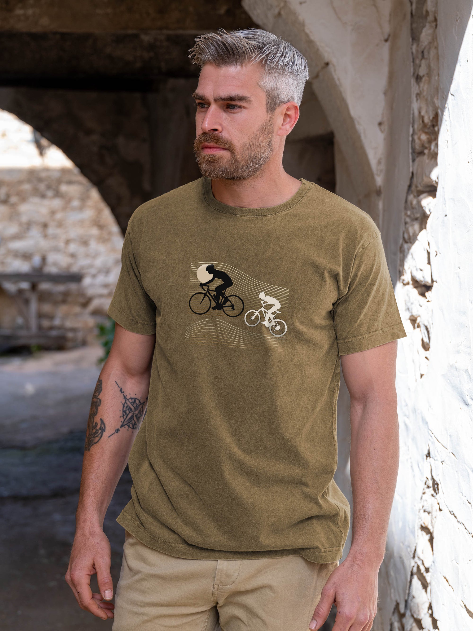 Night Ride Wave  - Stonewashed T-Shirts