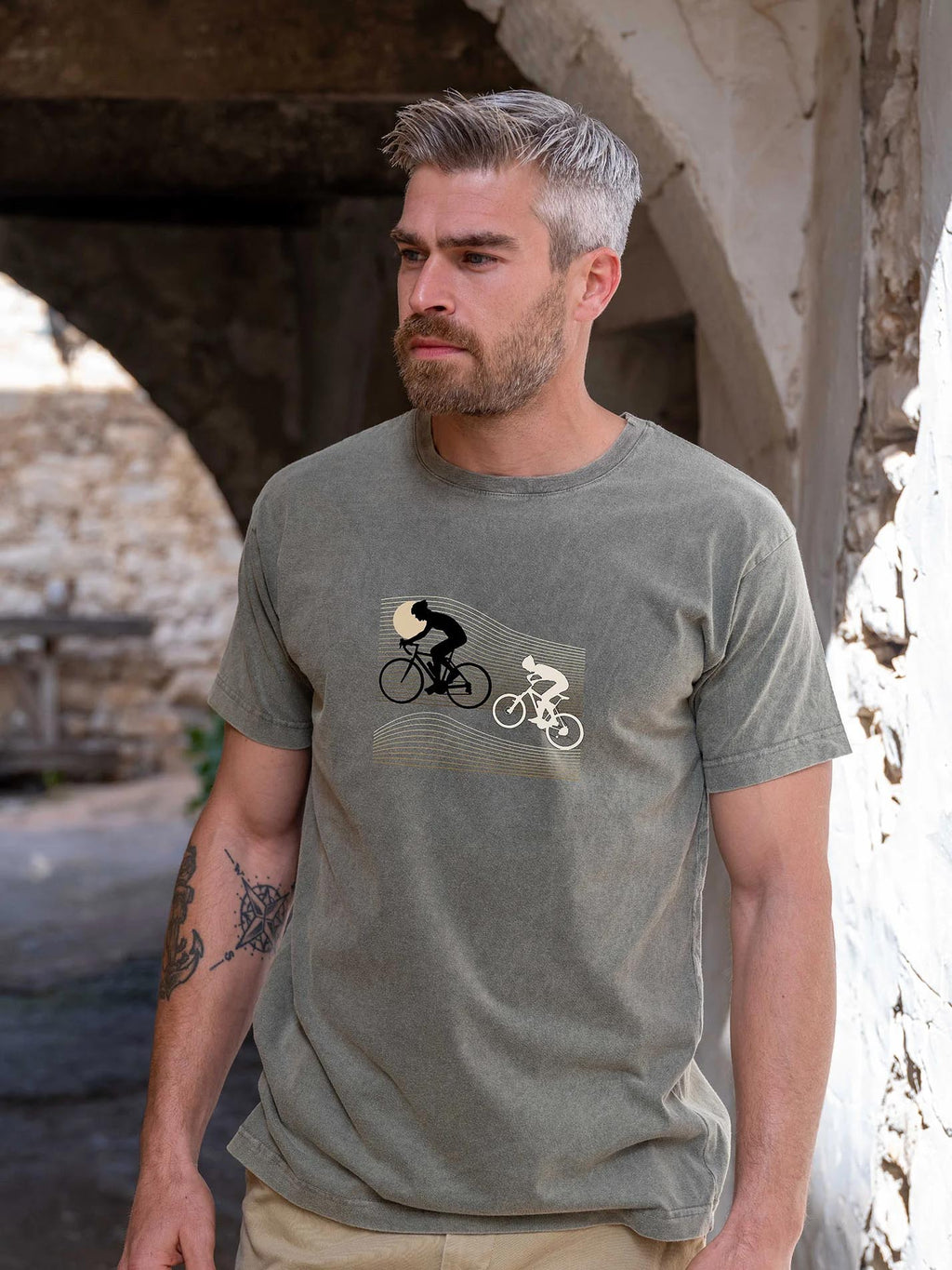 Night Ride Wave  - Stonewashed T-Shirts
