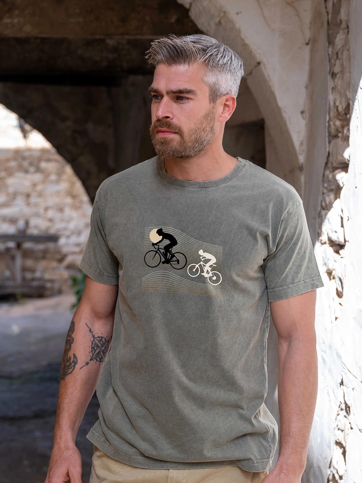 Night Ride Wave  - Stonewashed T-Shirts