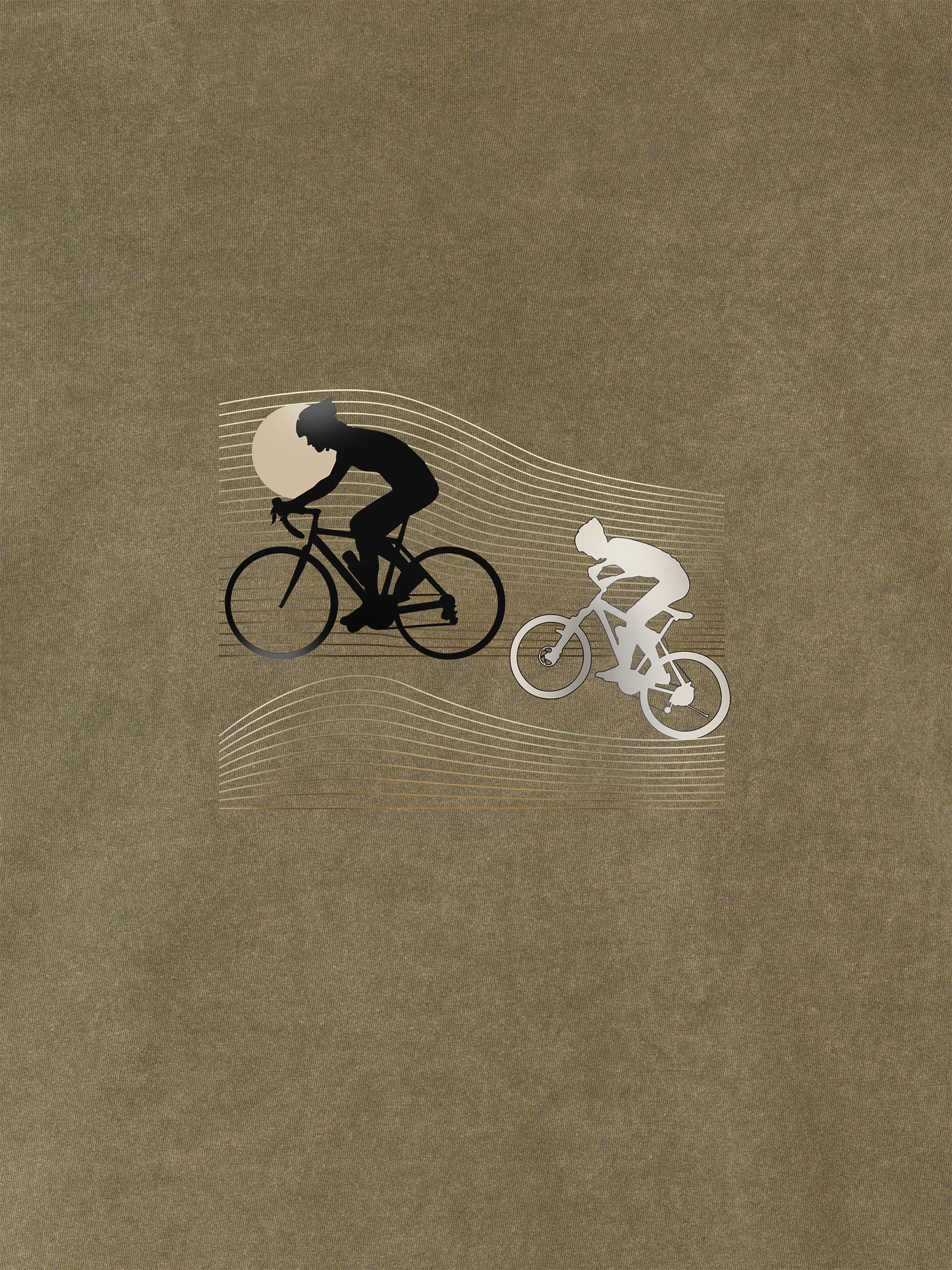 Night Ride Wave  - Stonewashed T-Shirts