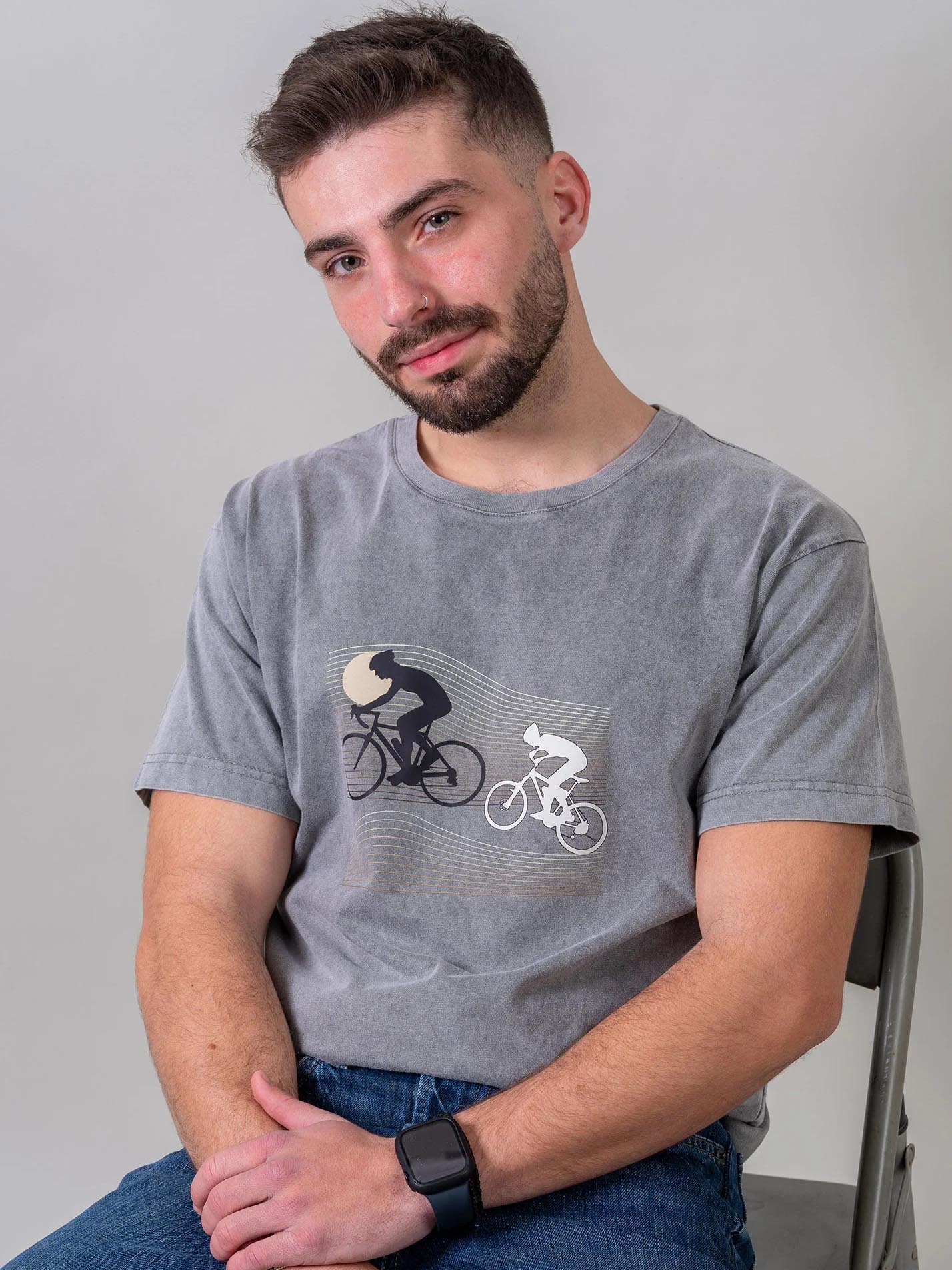 Night Ride Wave  - Stonewashed T-Shirts